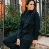 Original Onesie Tall Neck Jumpsuit Navy