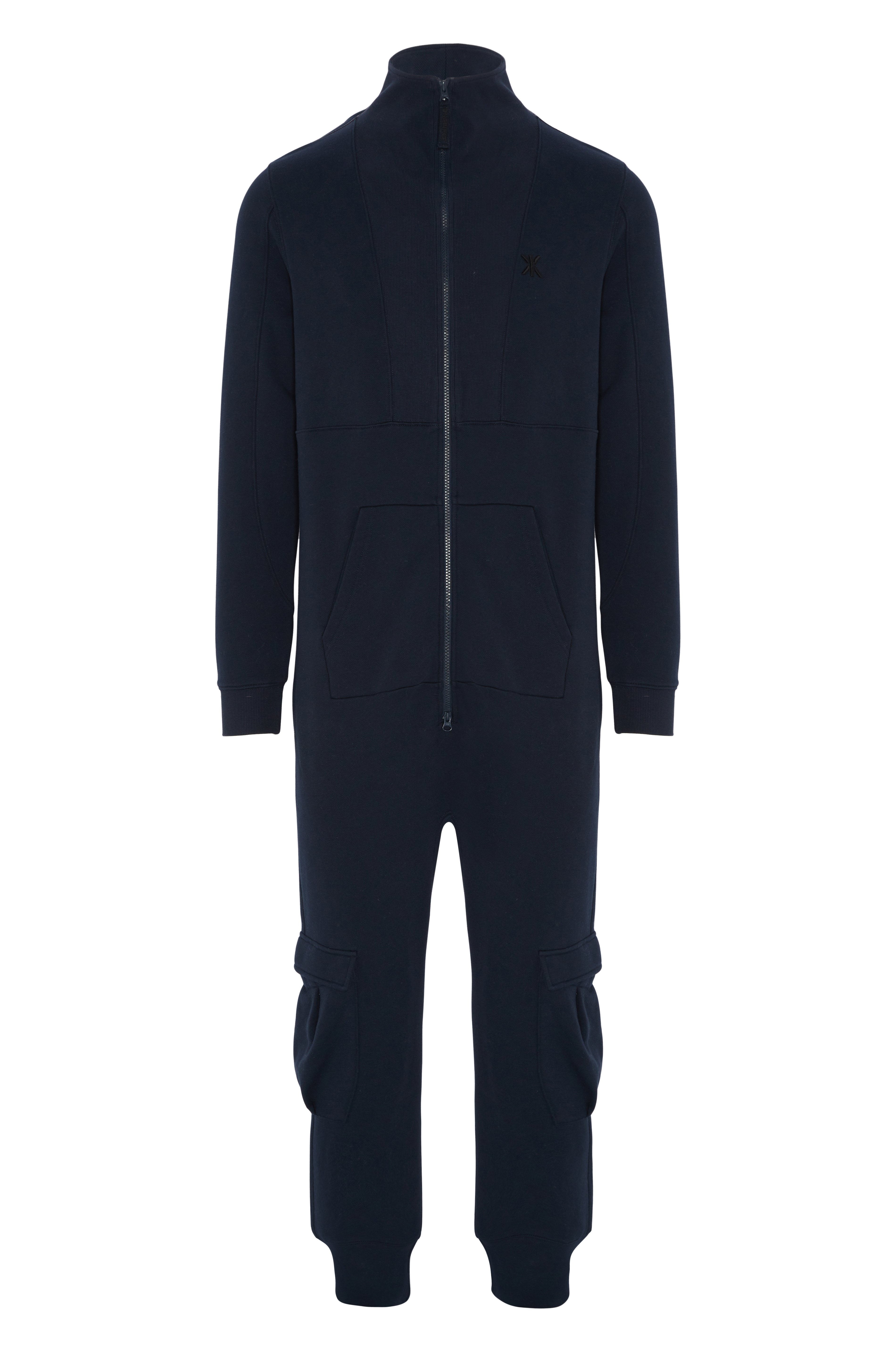 Original Onesie Tall Neck Jumpsuit Navy