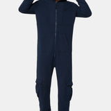 Original Onesie Tall Neck Jumpsuit Navy