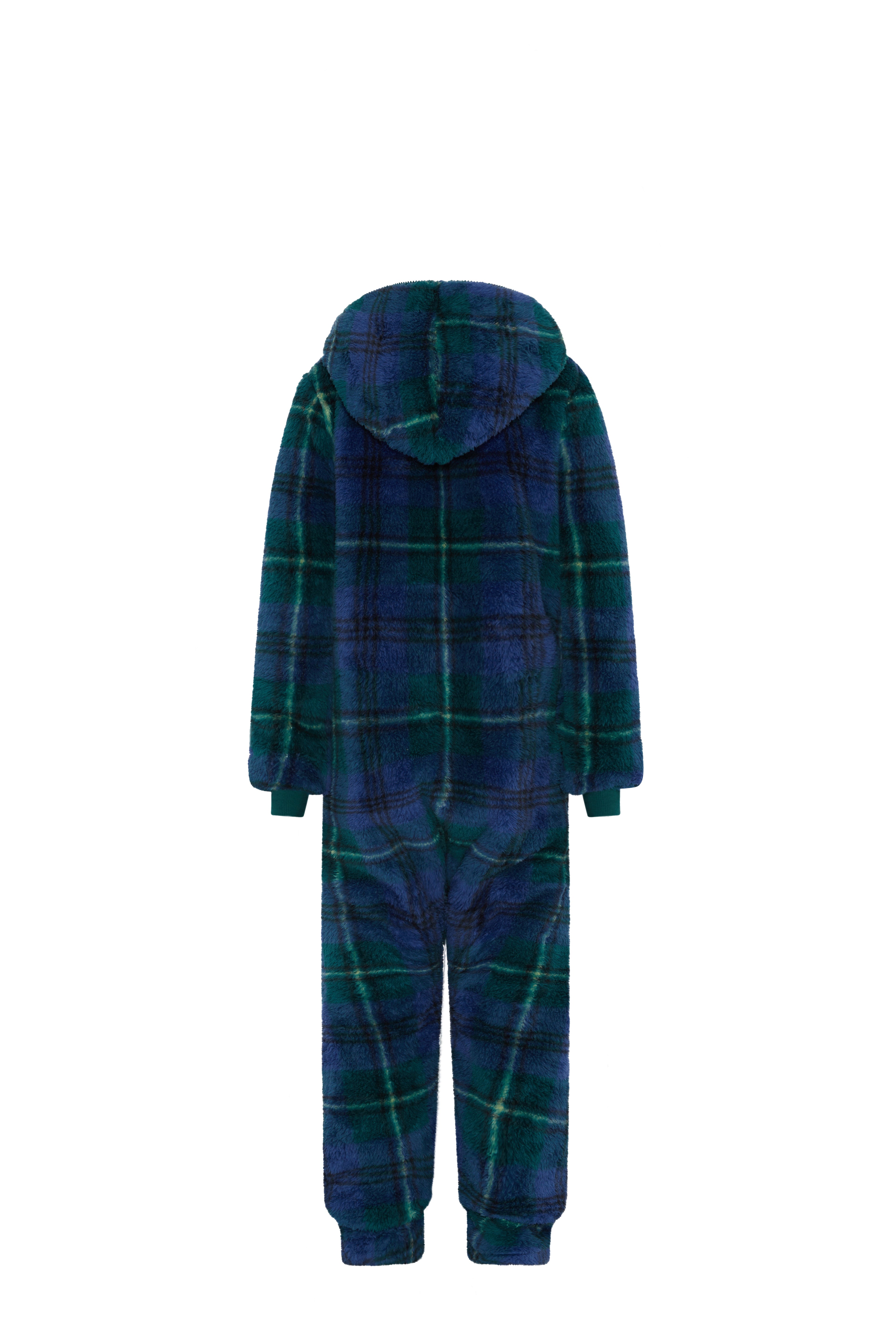 Puppy KIDS Jumpsuit Green Check