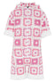 Crochet Short Jumpsuit Pink