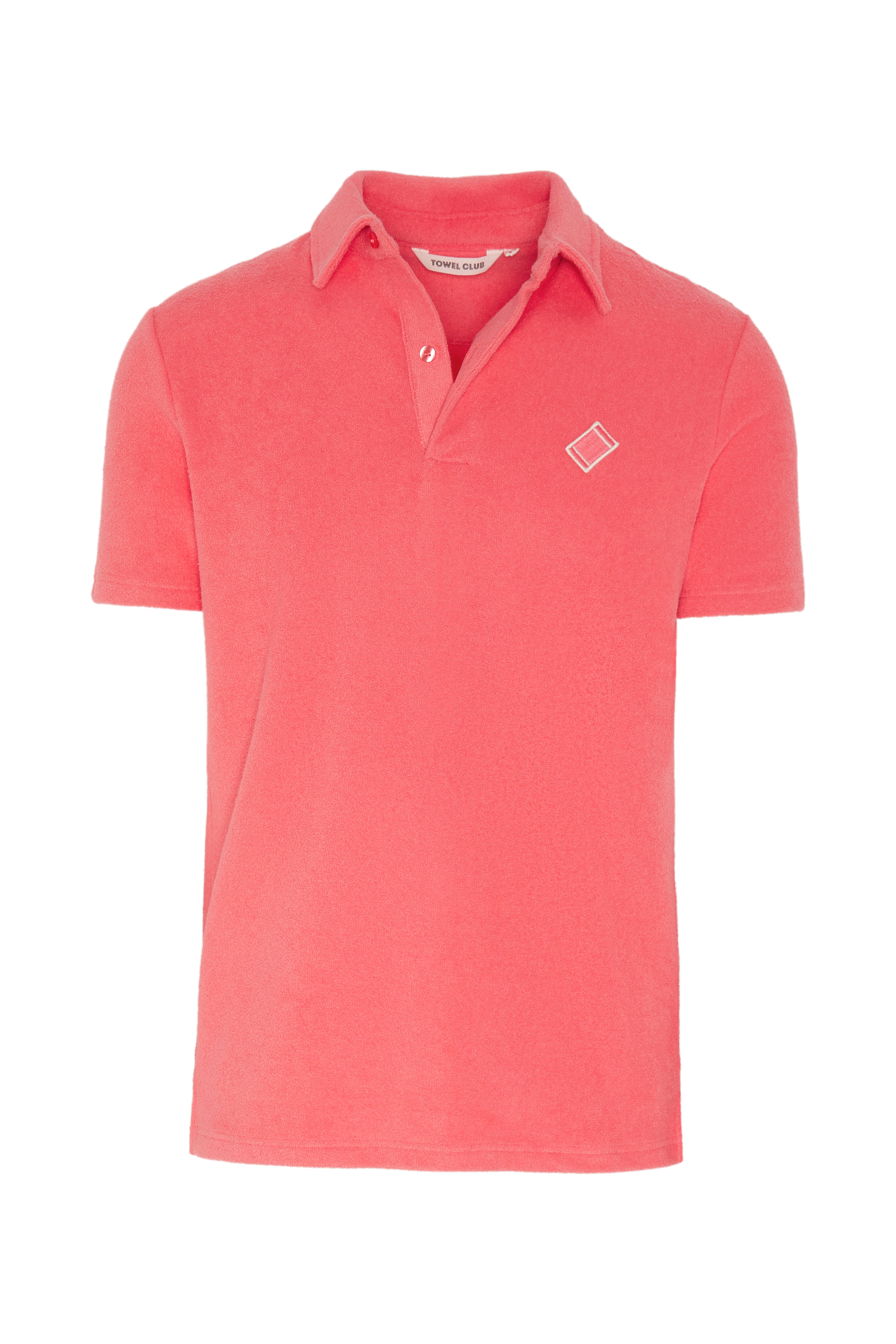 Towel Club Piquet Tshirt Coral