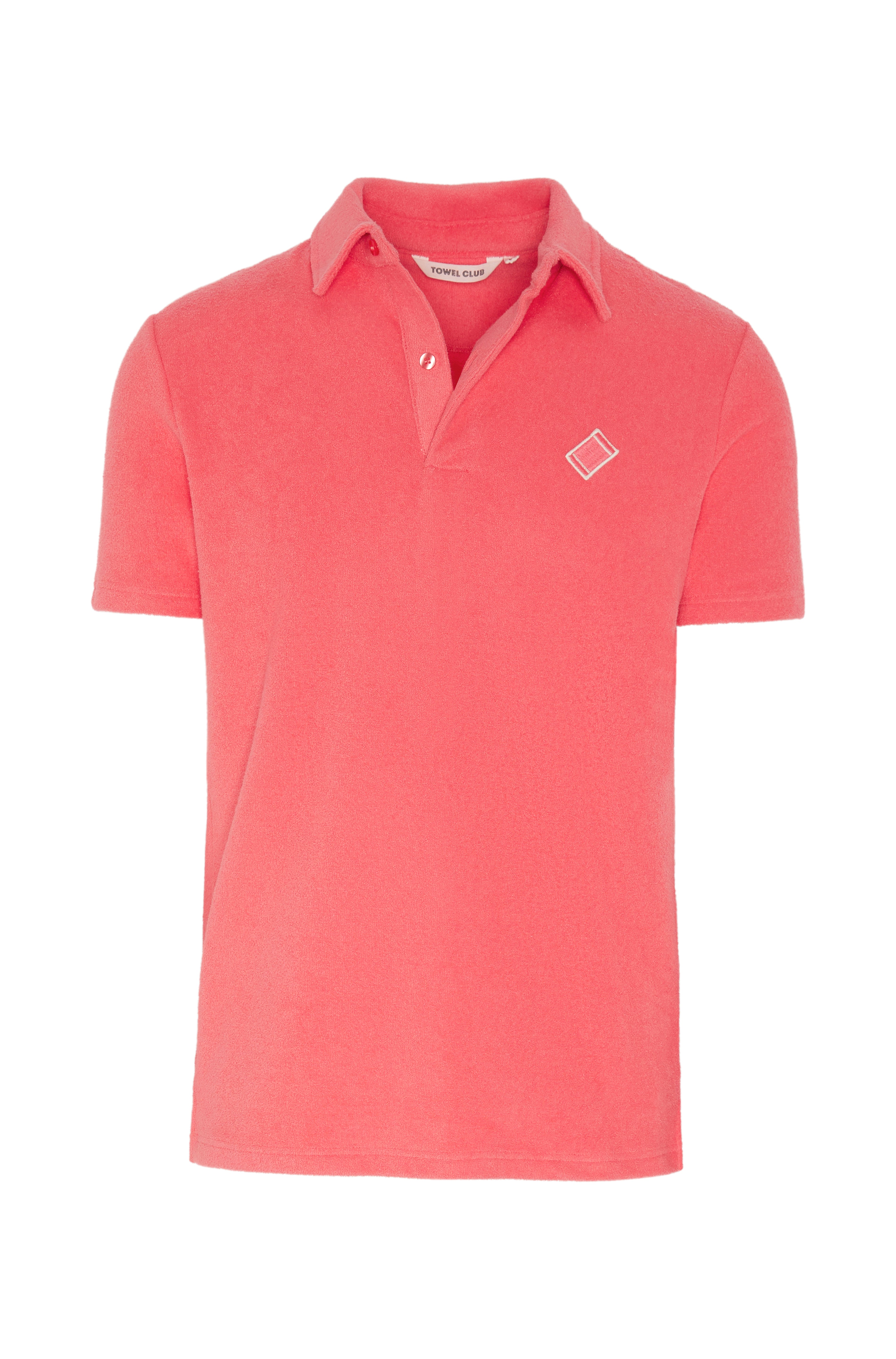 Towel Club Piquet Tshirt Coral