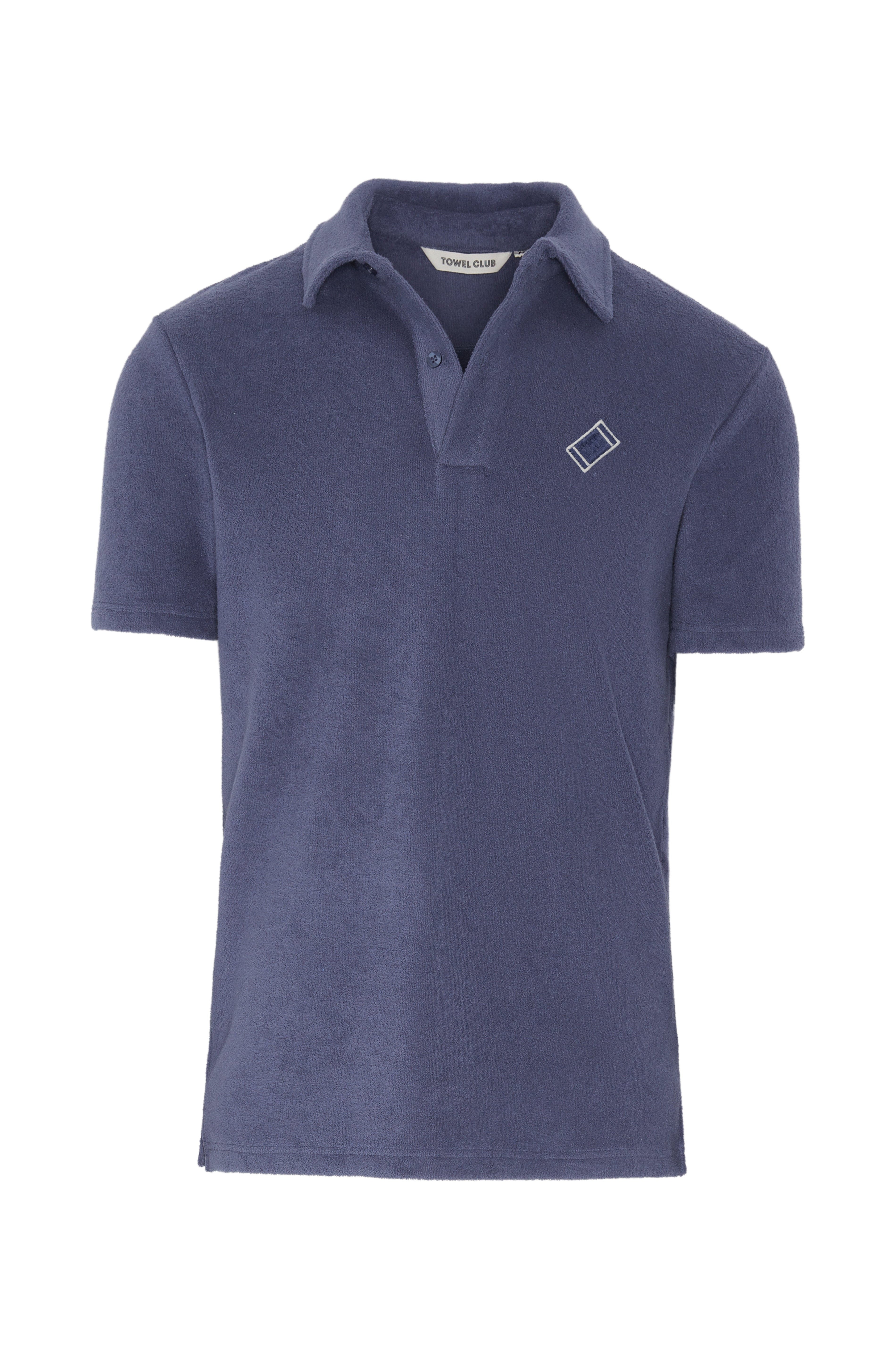 Towel Club Piquet Tshirt Dusty Navy