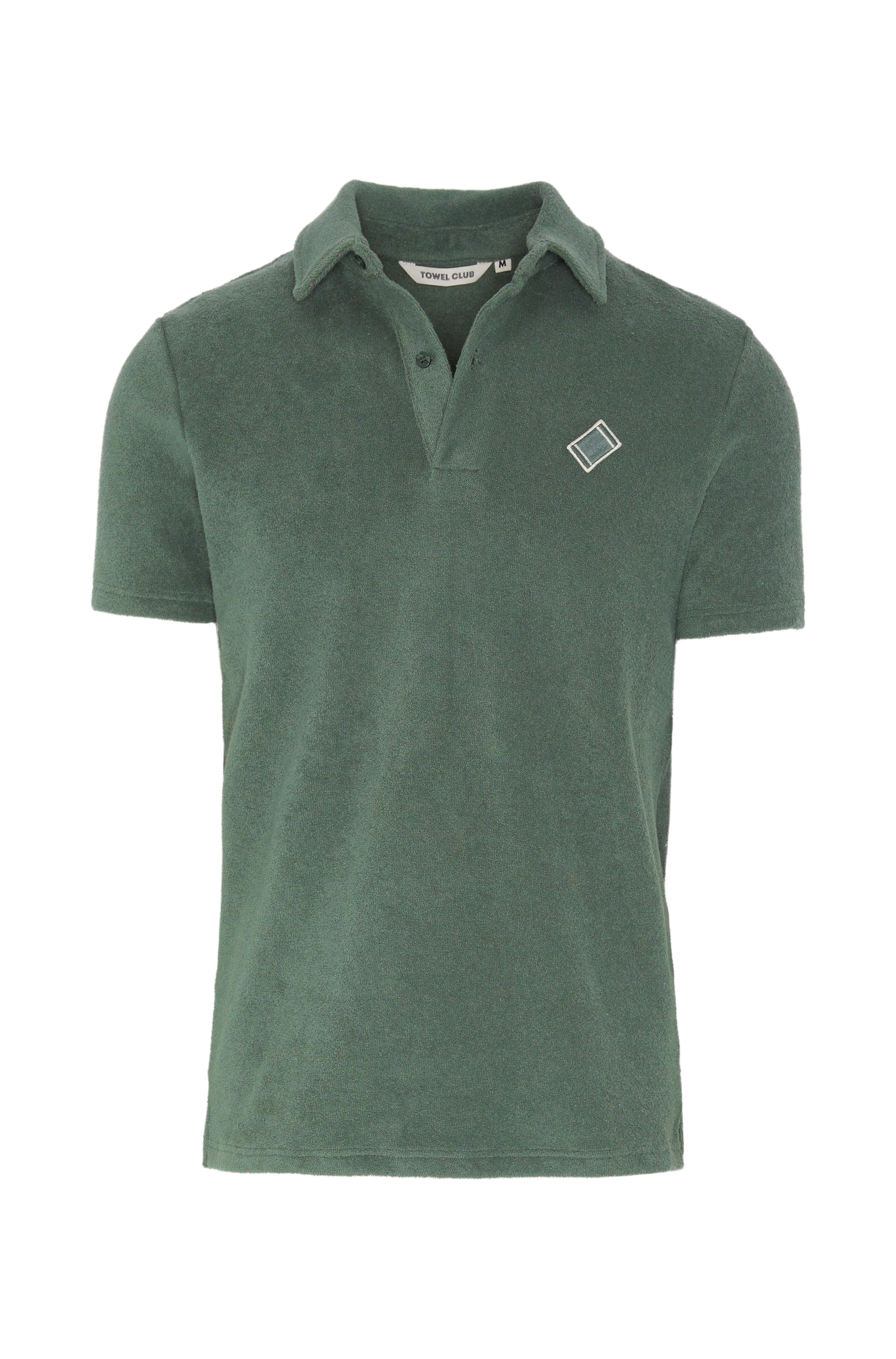 Towel Club Piquet Tshirt Dusty Green