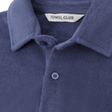 Towel Club Longsleeve Polo Shirt Dusty Navy