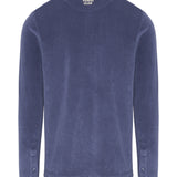 Towel Club Longsleeve Polo Shirt Dusty Navy