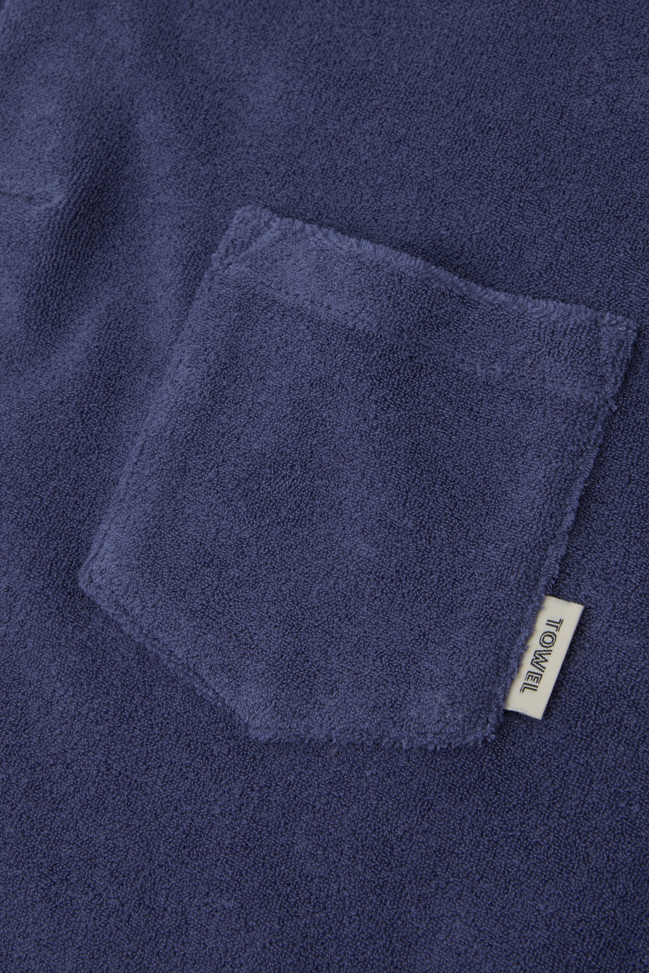 Towel Club Longsleeve Polo Shirt Dusty Navy