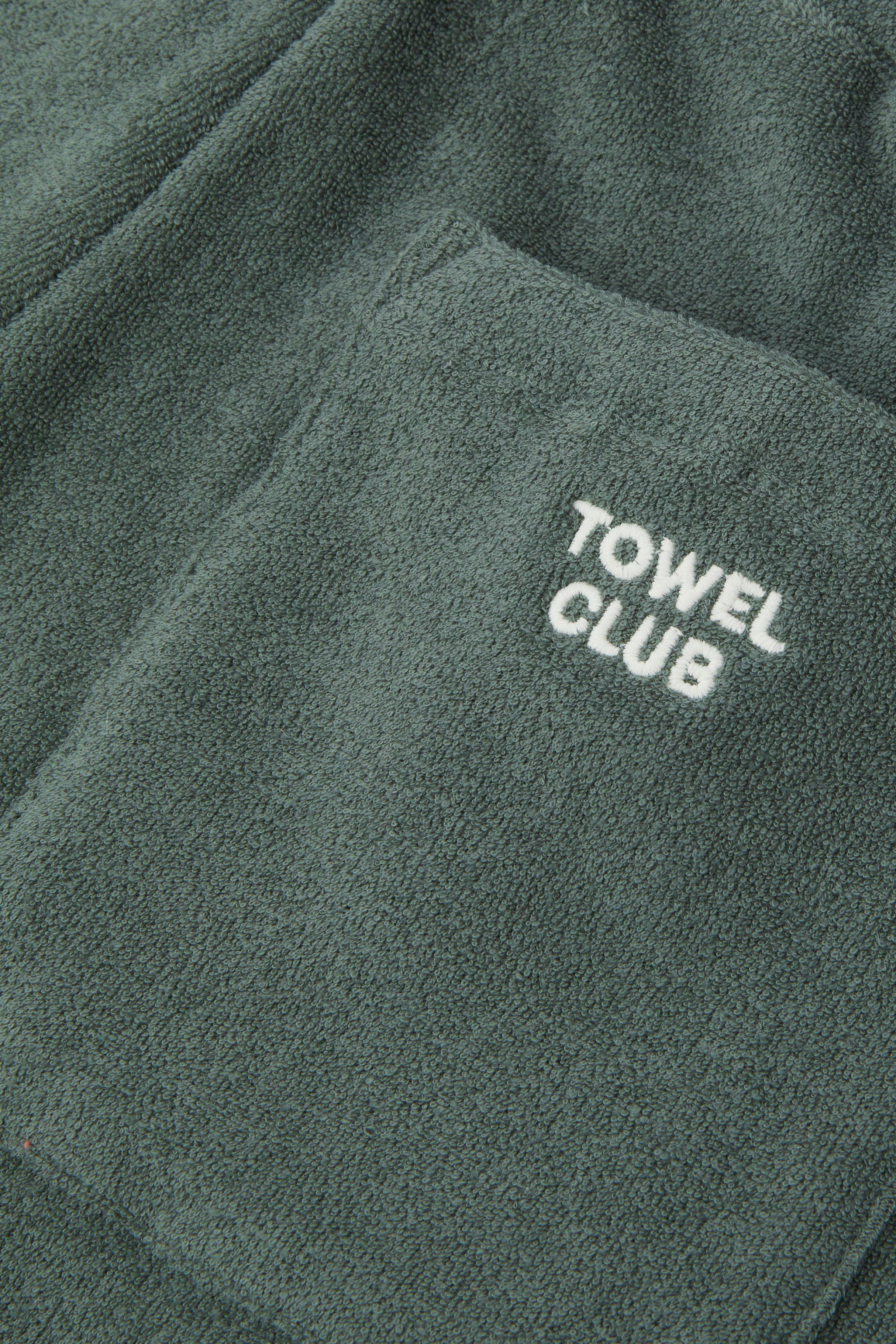 Towel Club Shorts Dusty Green