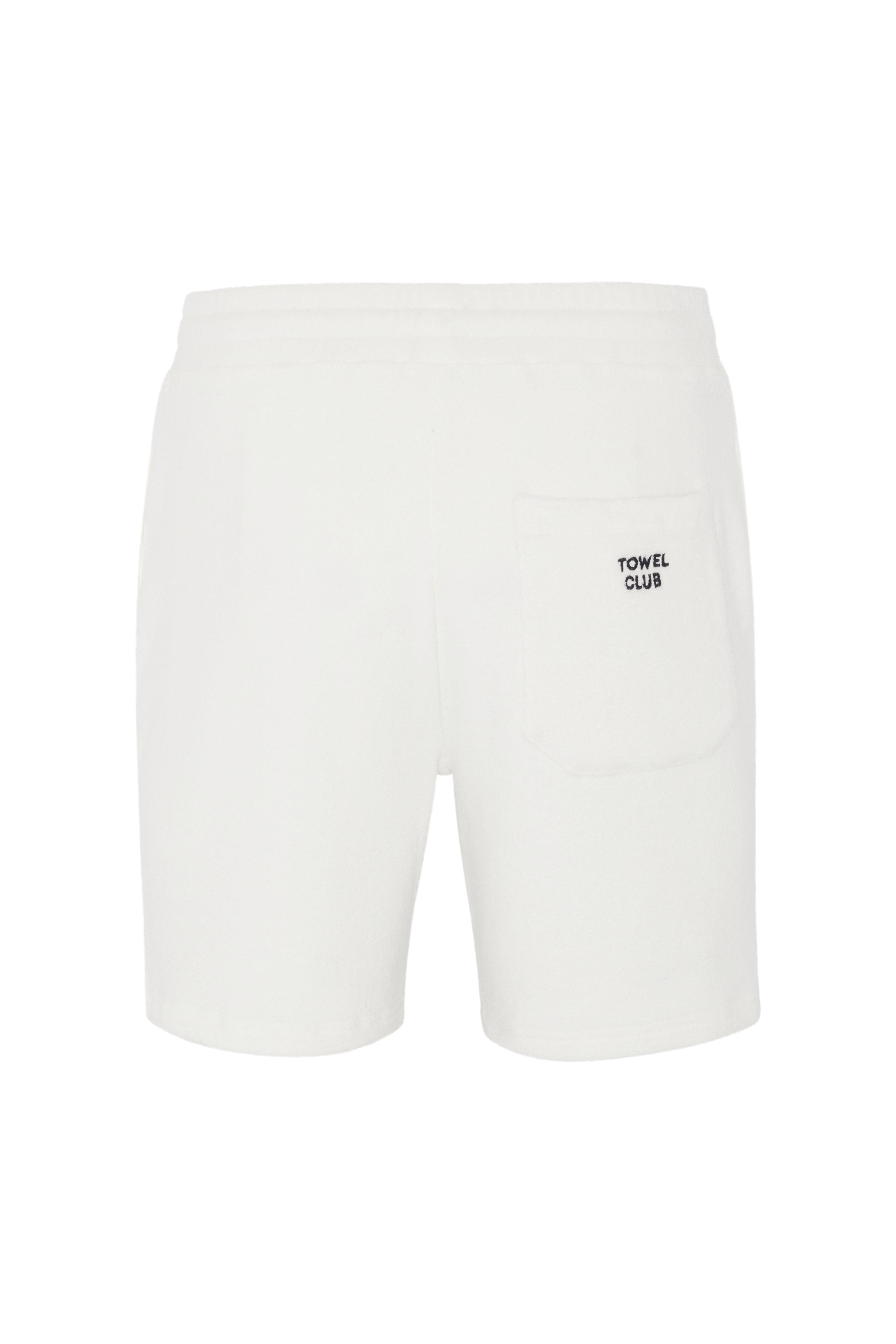 Towel Club Shorts Off-White