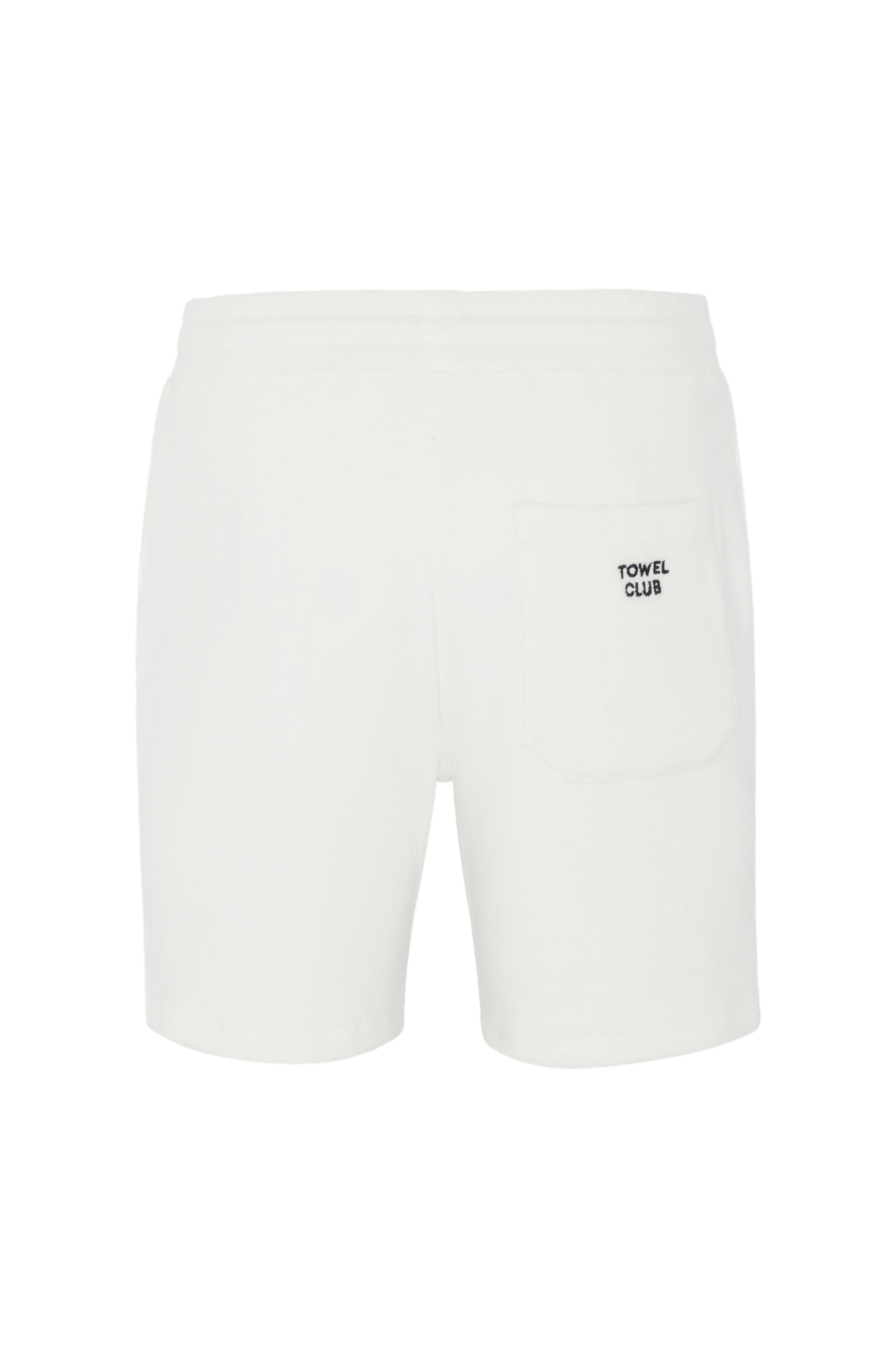 Towel Club Shorts Off-White