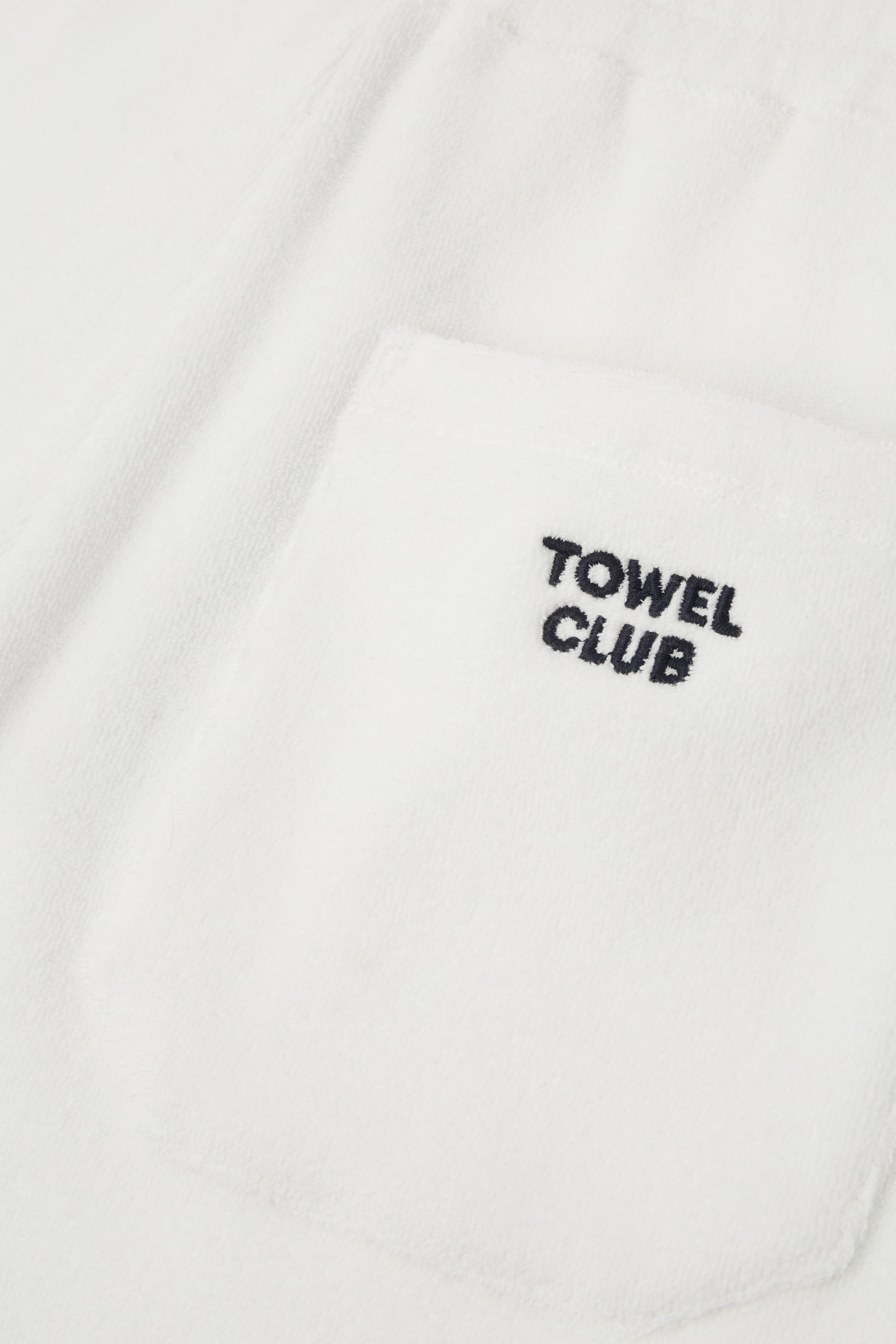 Towel Club Shorts Off-White