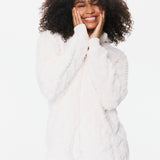 Puppy Cable Jumpsuit Off White