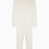 Puppy Cable Jumpsuit Off White