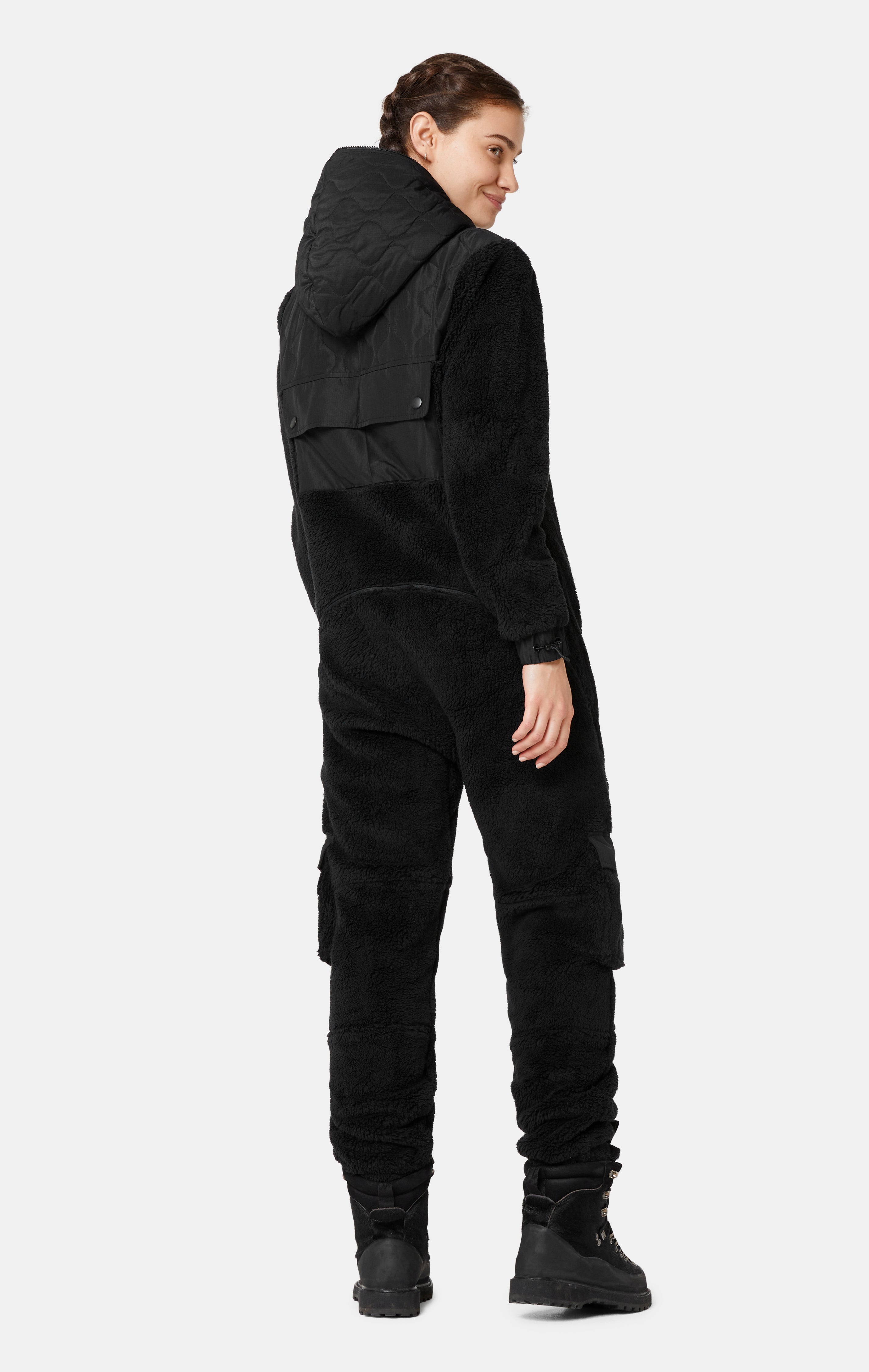 Puppy Cargo Jumpsuit Black