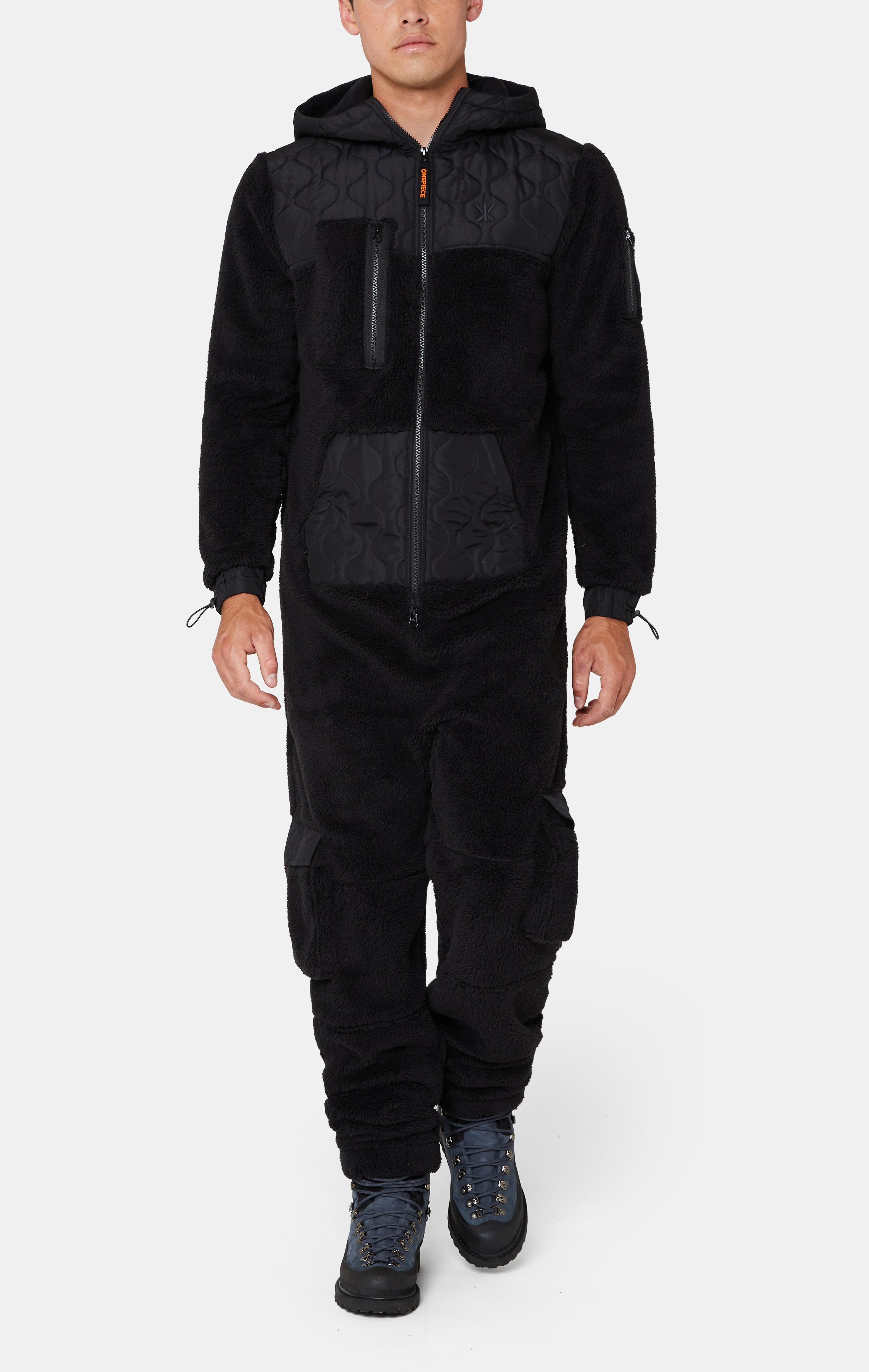 Puppy Cargo Jumpsuit Black