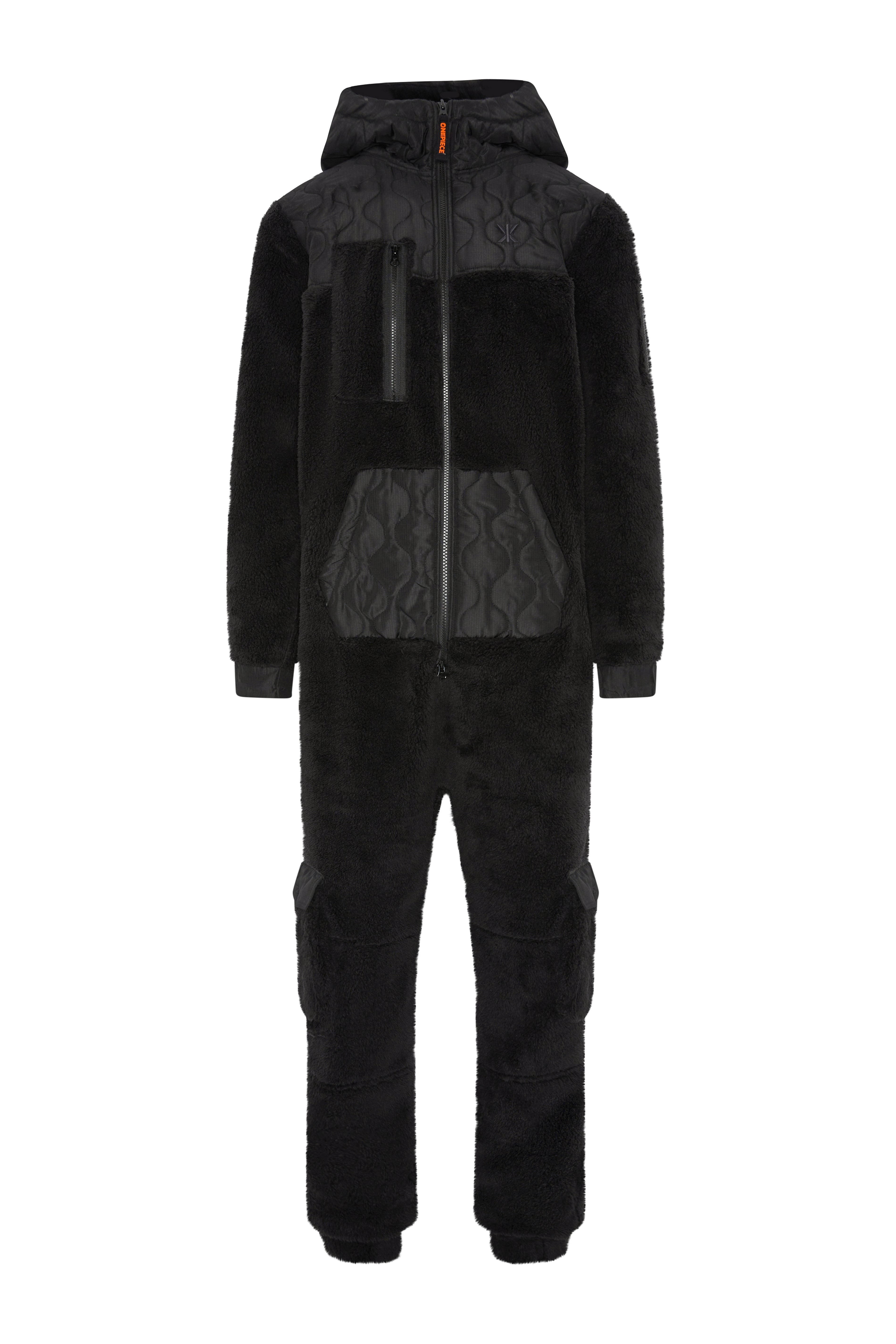 Puppy Cargo Jumpsuit Black