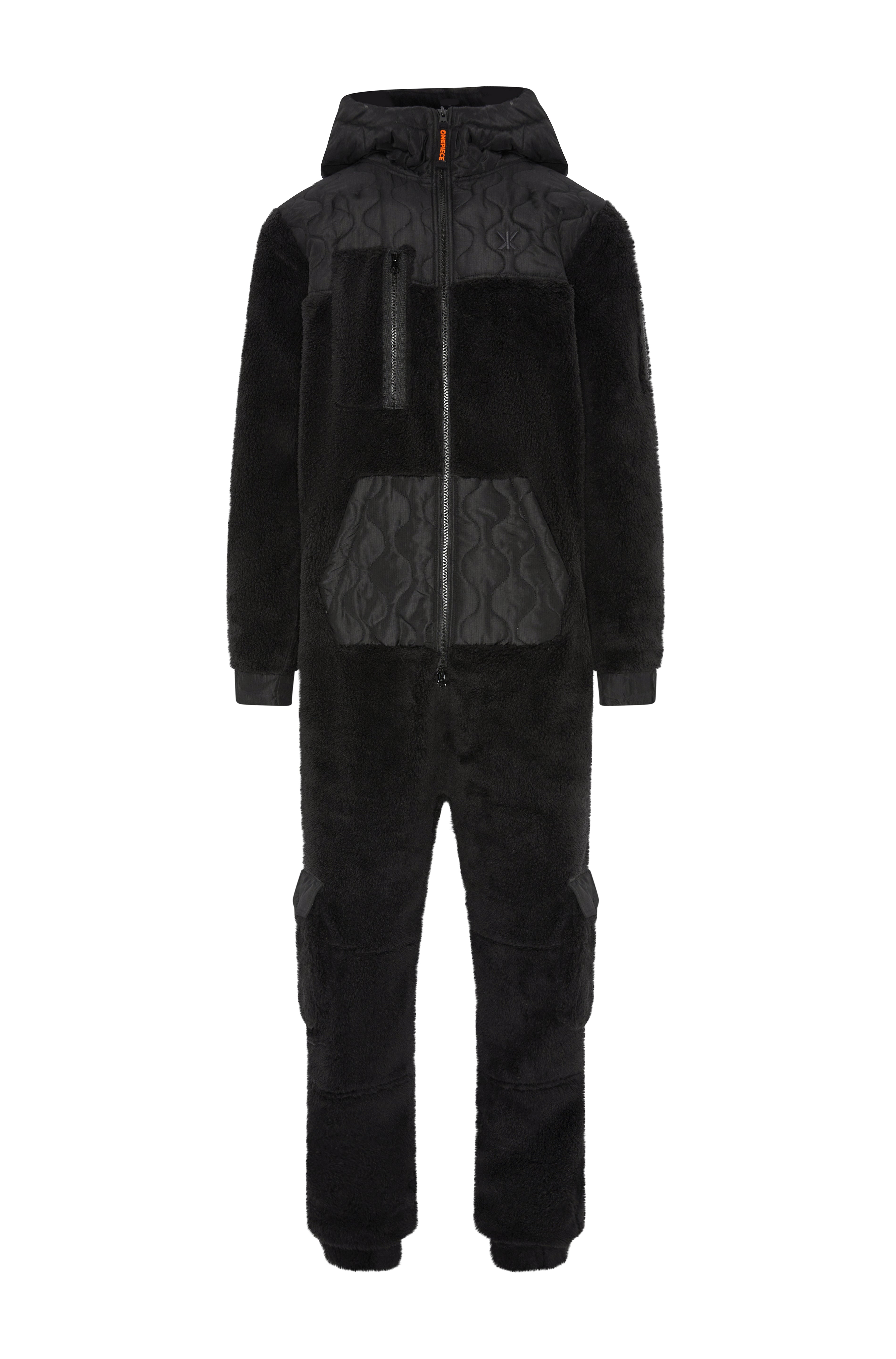 Puppy Cargo Jumpsuit Black