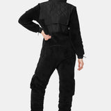 Puppy Cargo Jumpsuit Black