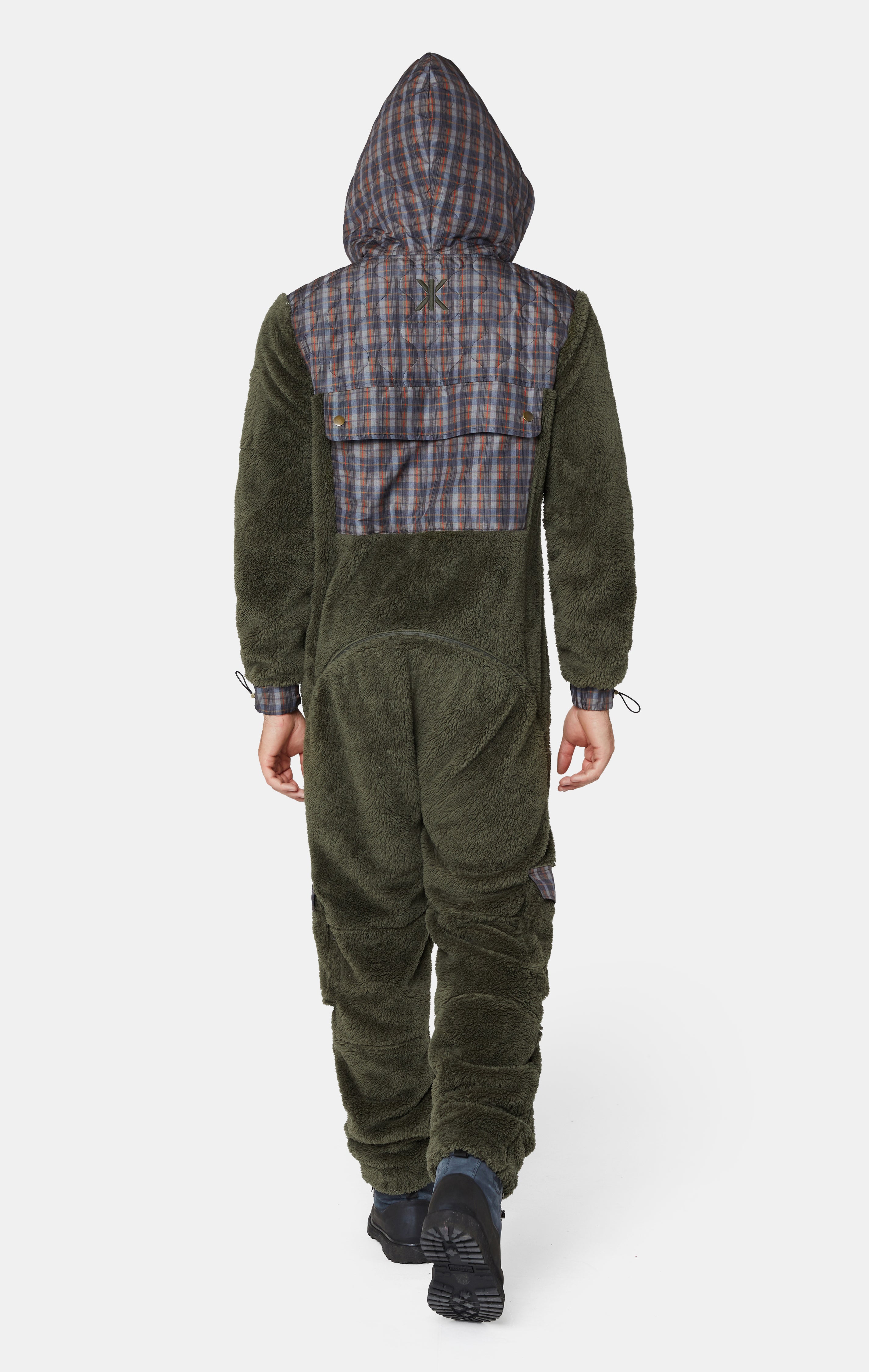 Puppy Cargo Jumpsuit Green