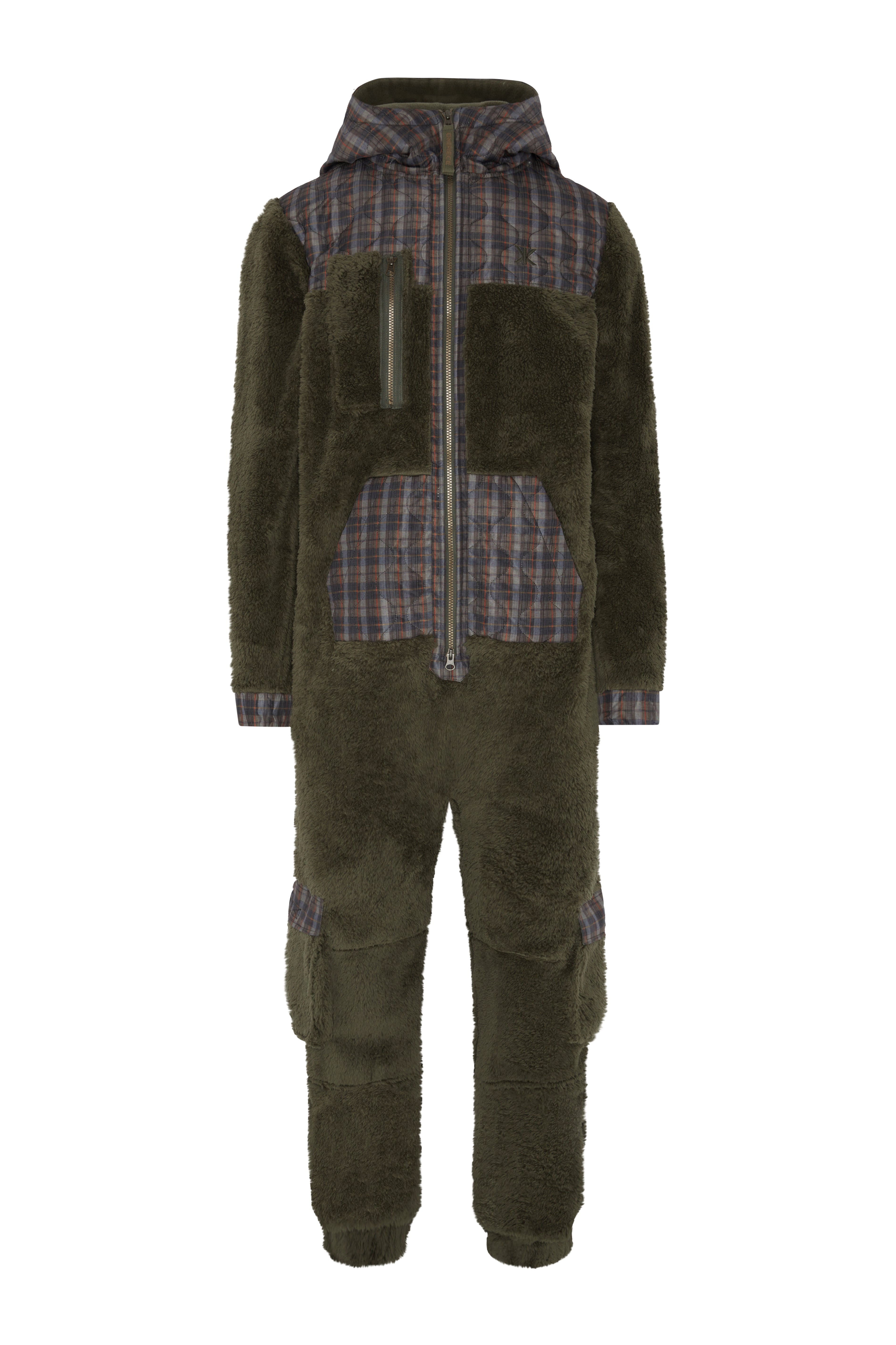 Puppy Cargo Jumpsuit Green
