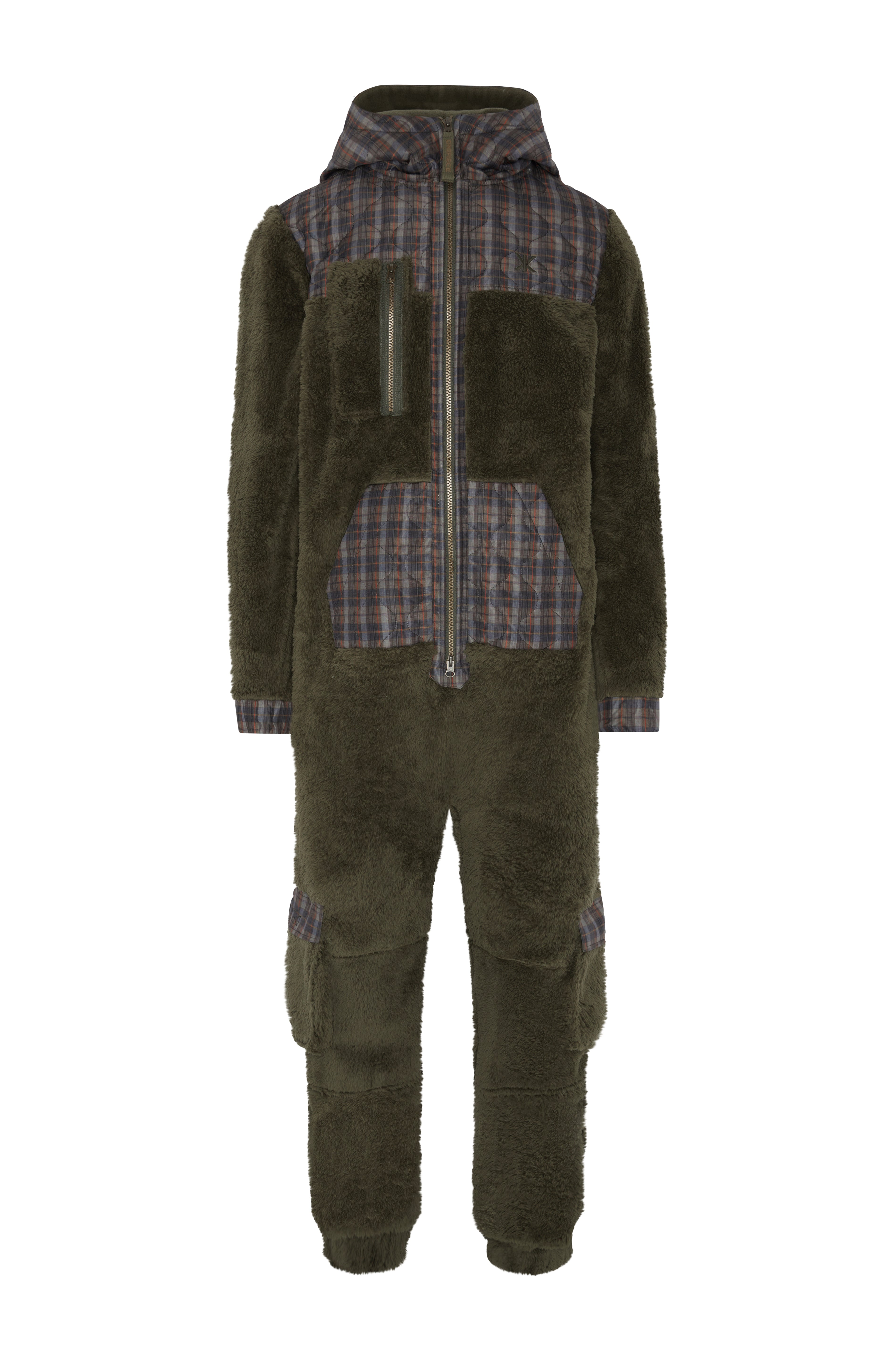 Puppy Cargo Jumpsuit Green