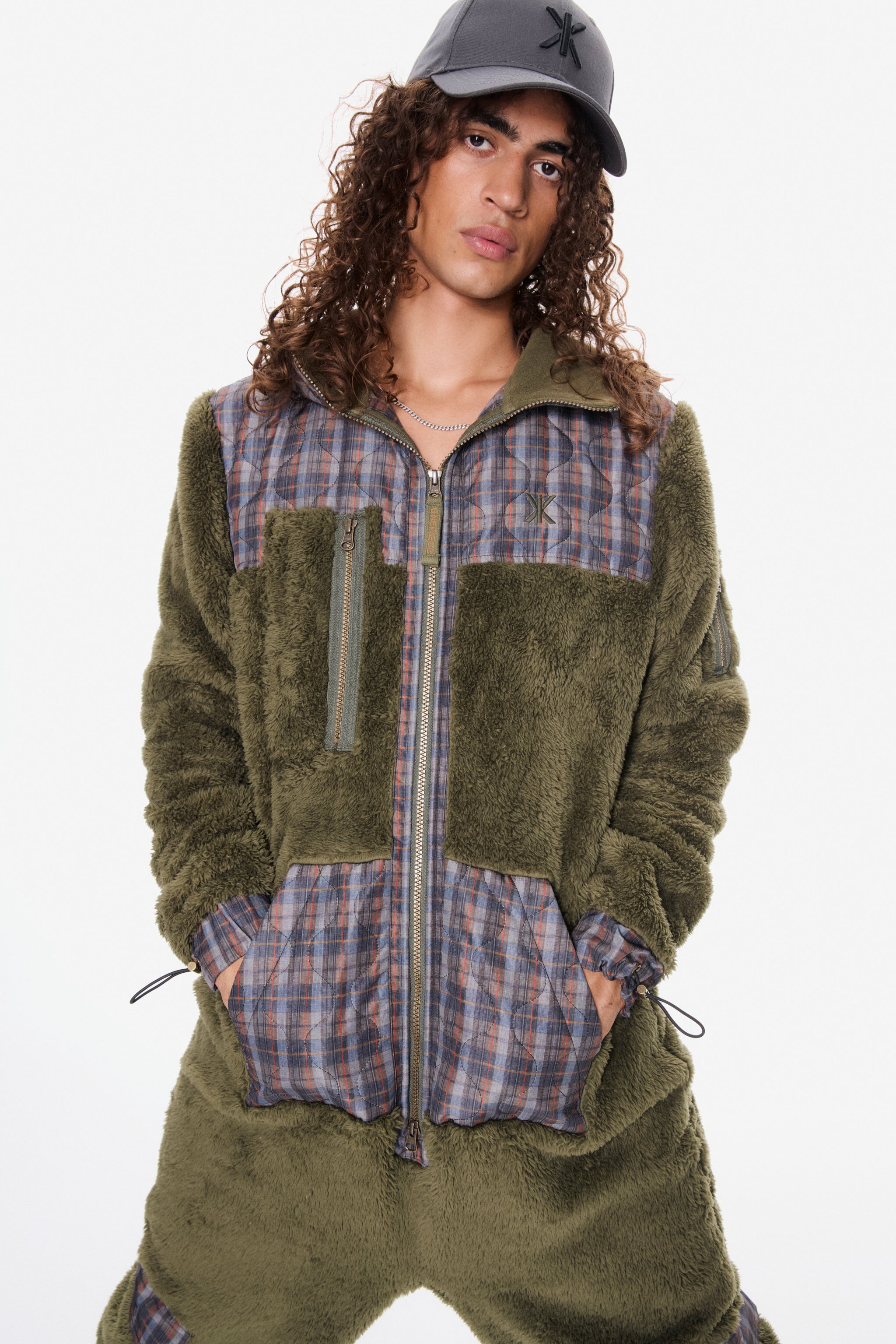 Puppy Cargo Jumpsuit Green