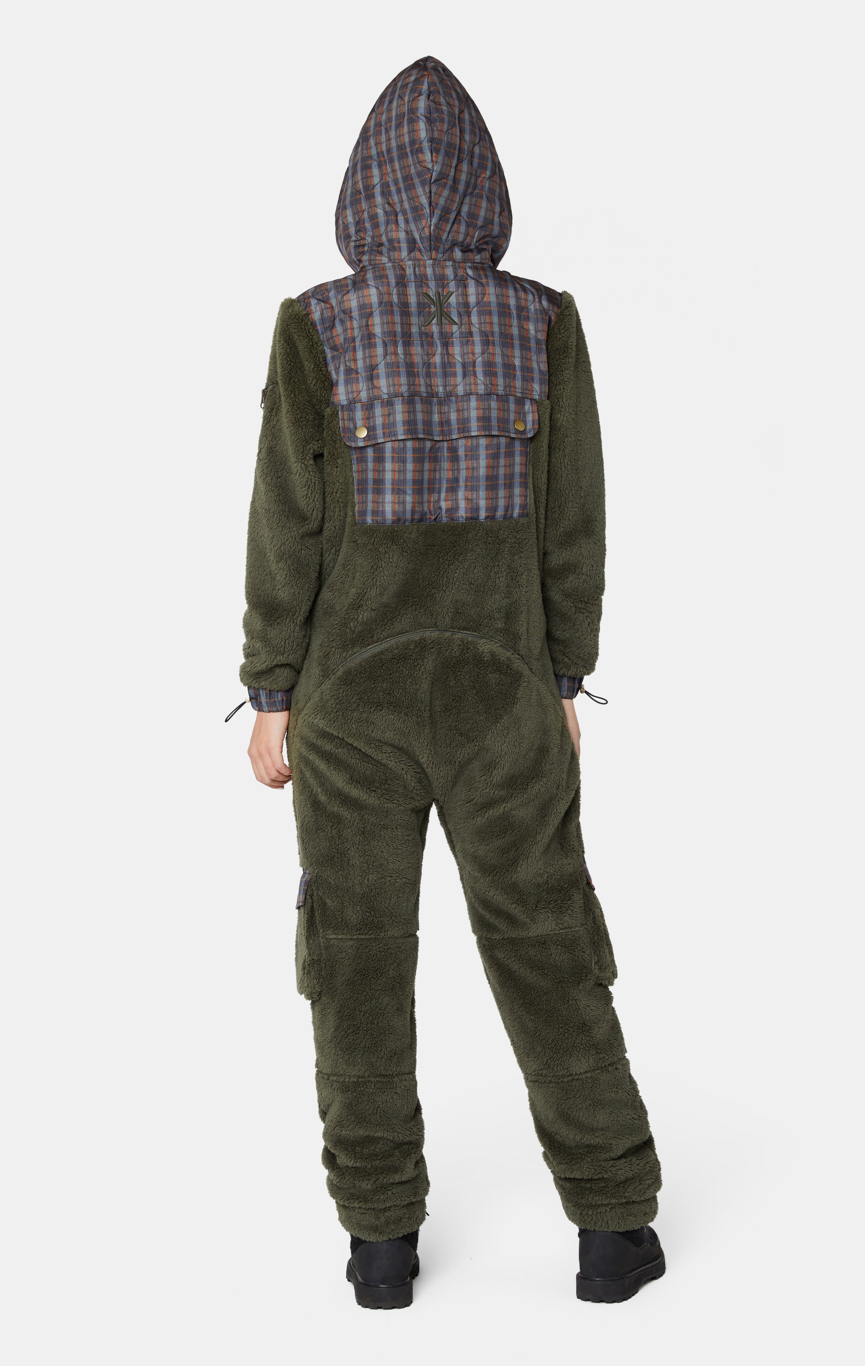 Puppy Cargo Jumpsuit Green