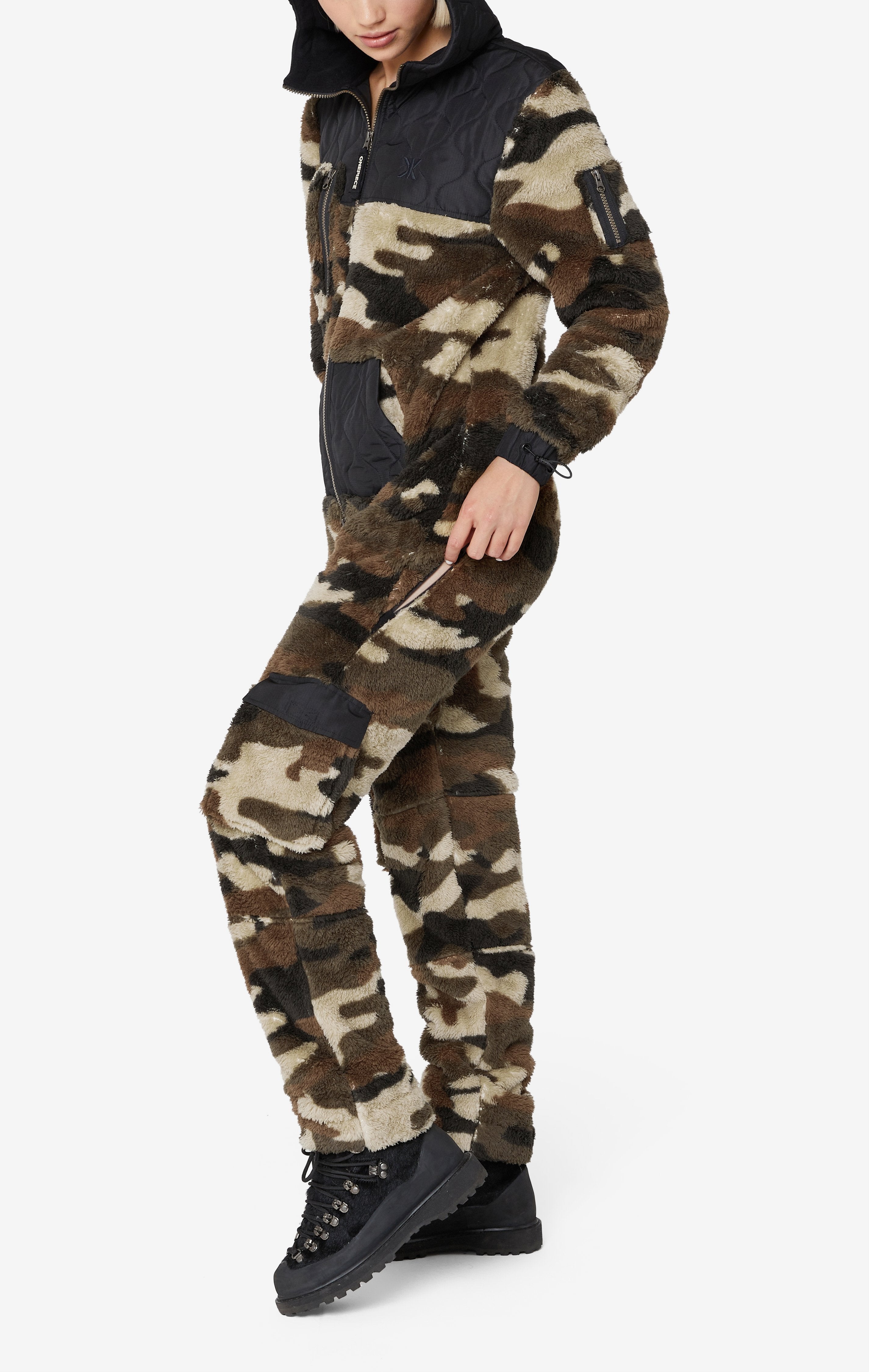 Puppy Cargo Jumpsuit Camo