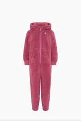 Puppy Kids Jumpsuit | Dark Pink