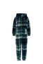 Puppy Kids Jumpsuit Green Check