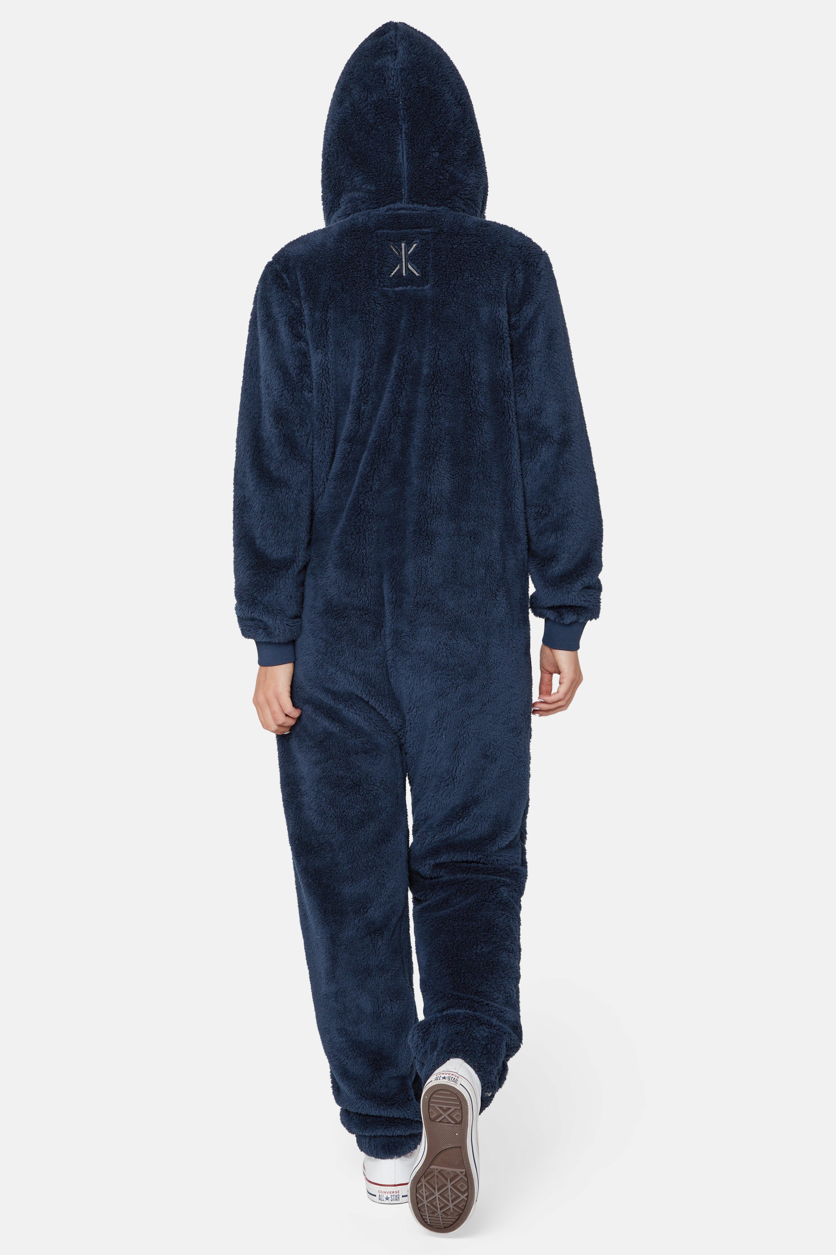 Puppy Jumpsuit Navy, Cozy Onepiece Loungewear