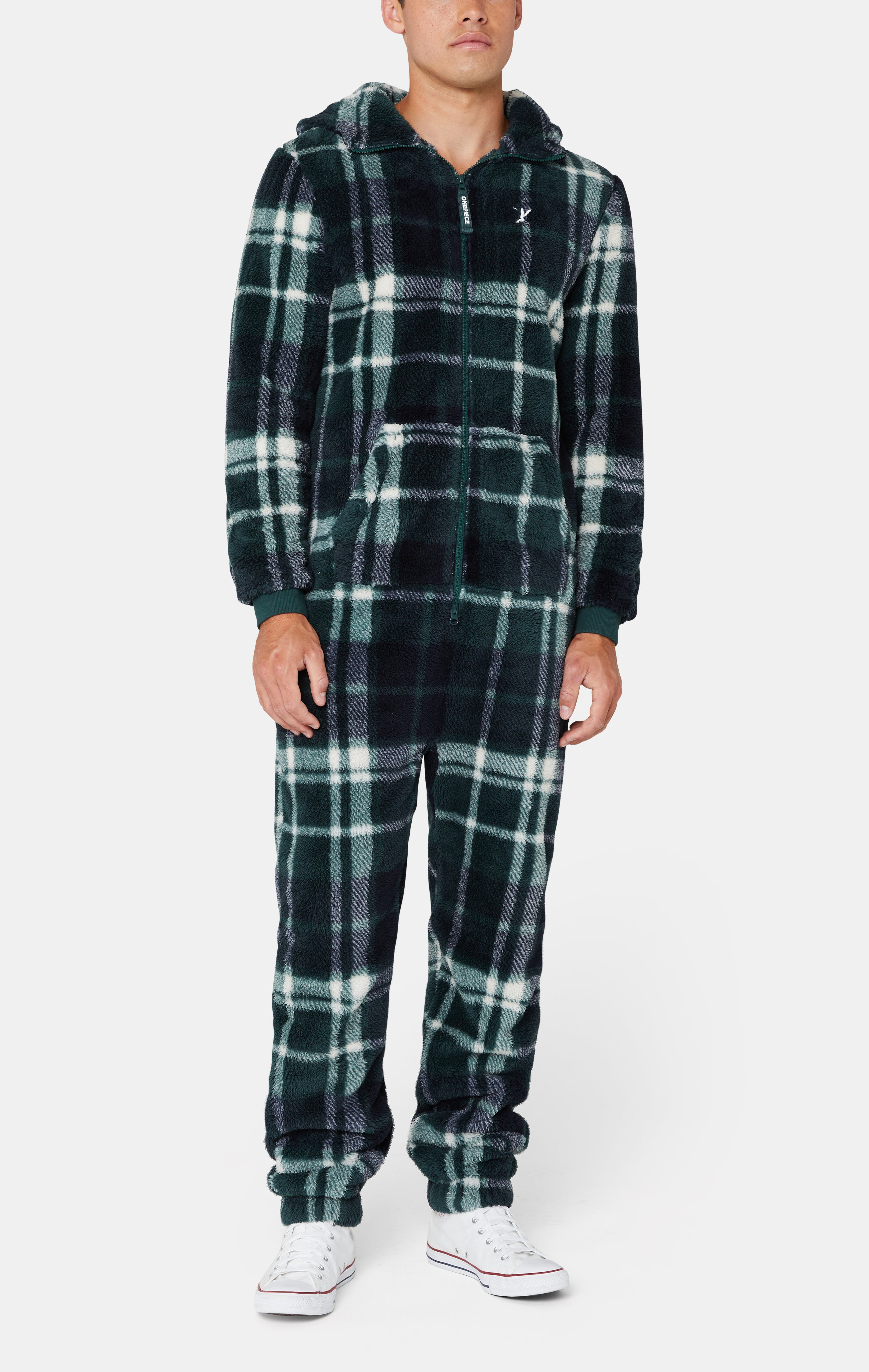 Puppy Jumpsuit 3.0 Green Check
