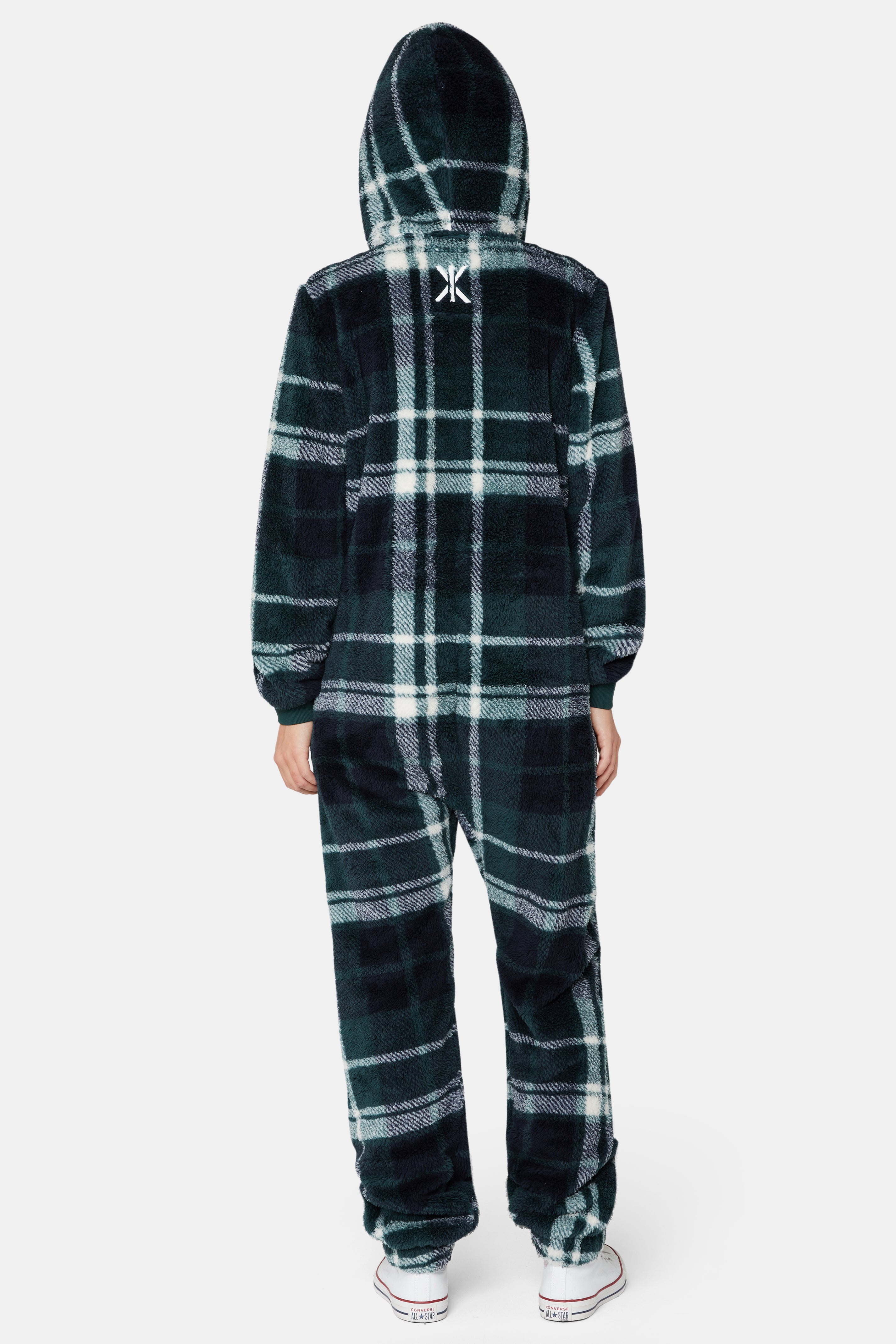 Puppy Jumpsuit 3.0 Green Check