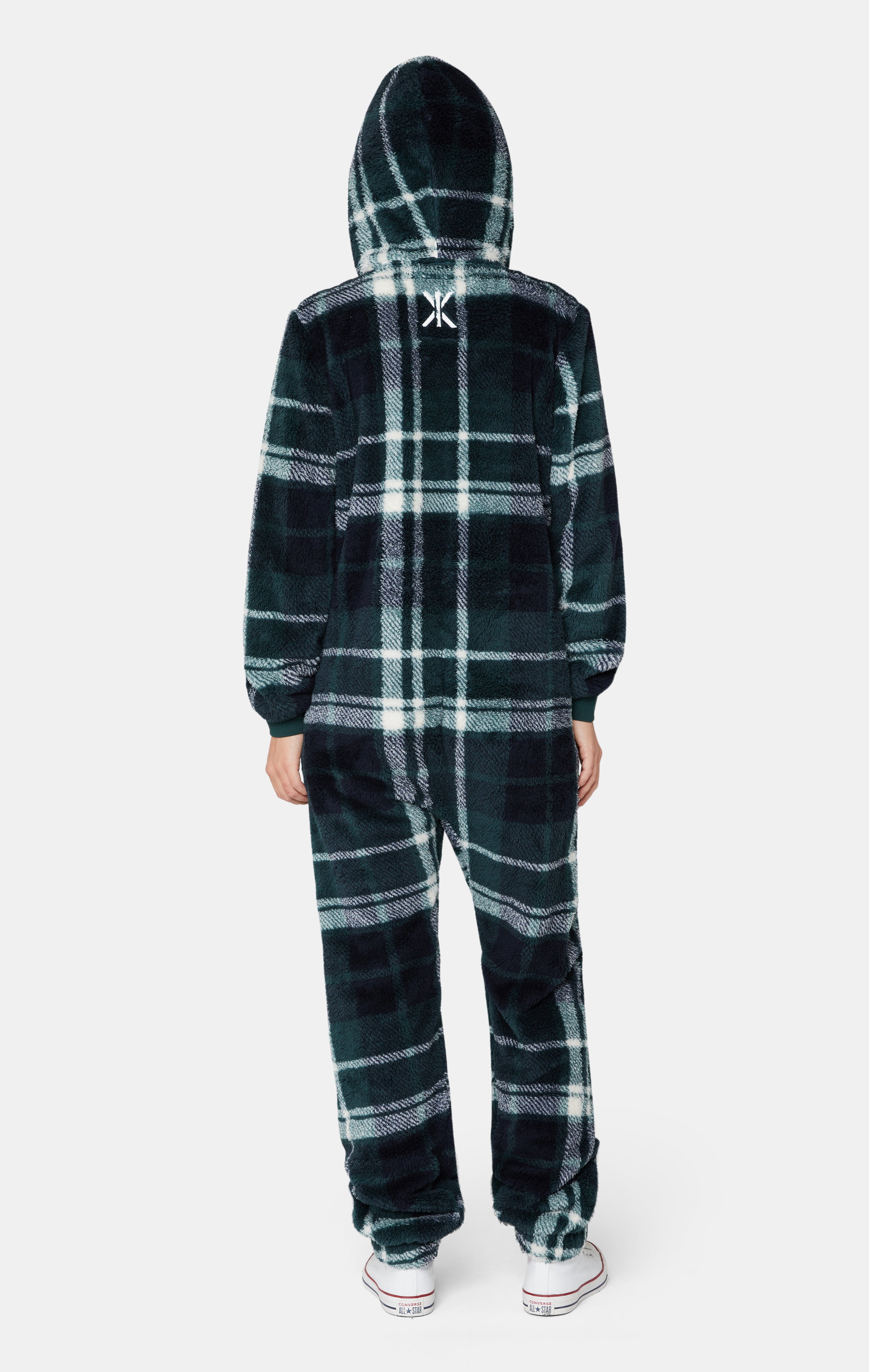 Puppy Jumpsuit 3.0 Green Check