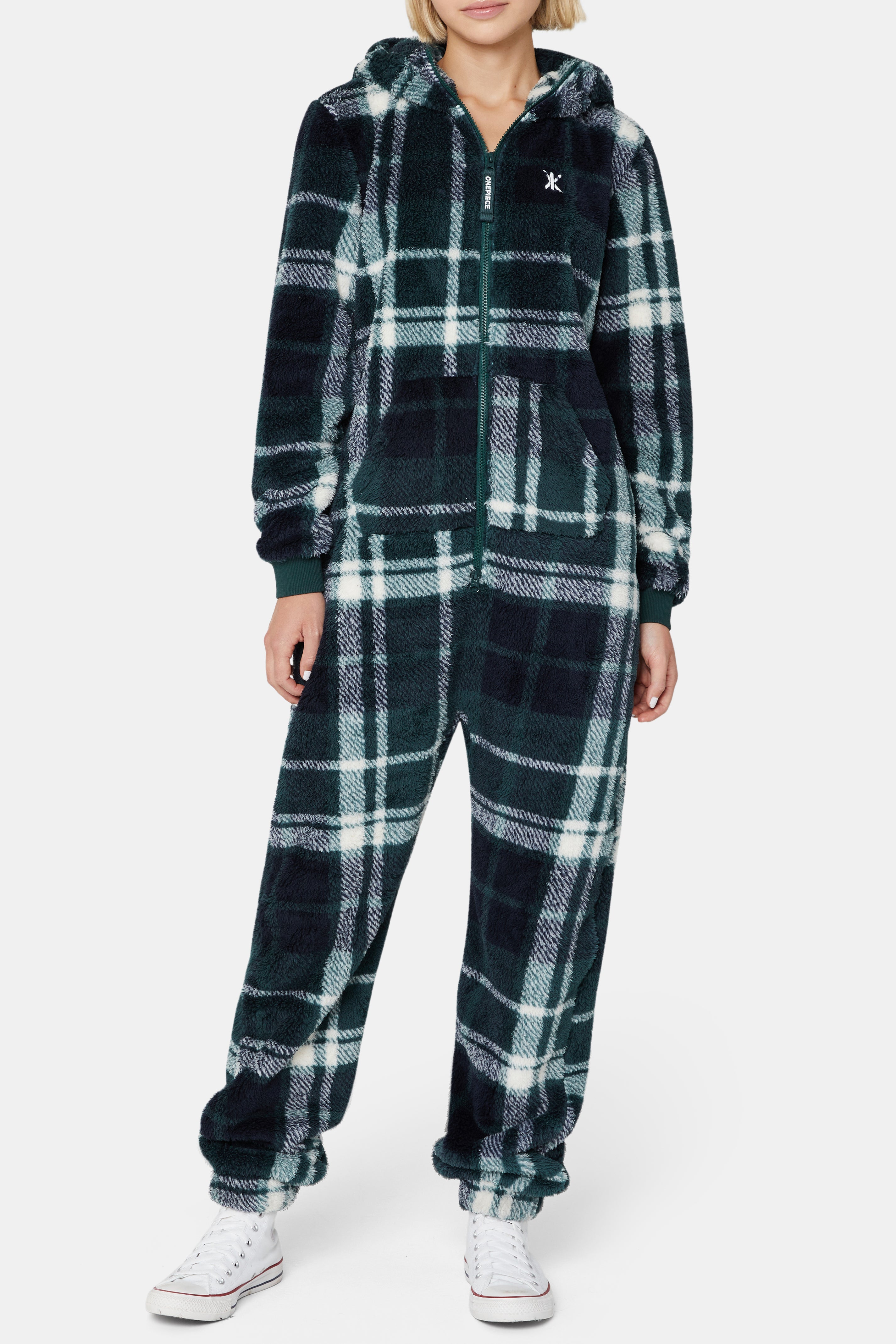 Puppy Jumpsuit 3.0 Green Check