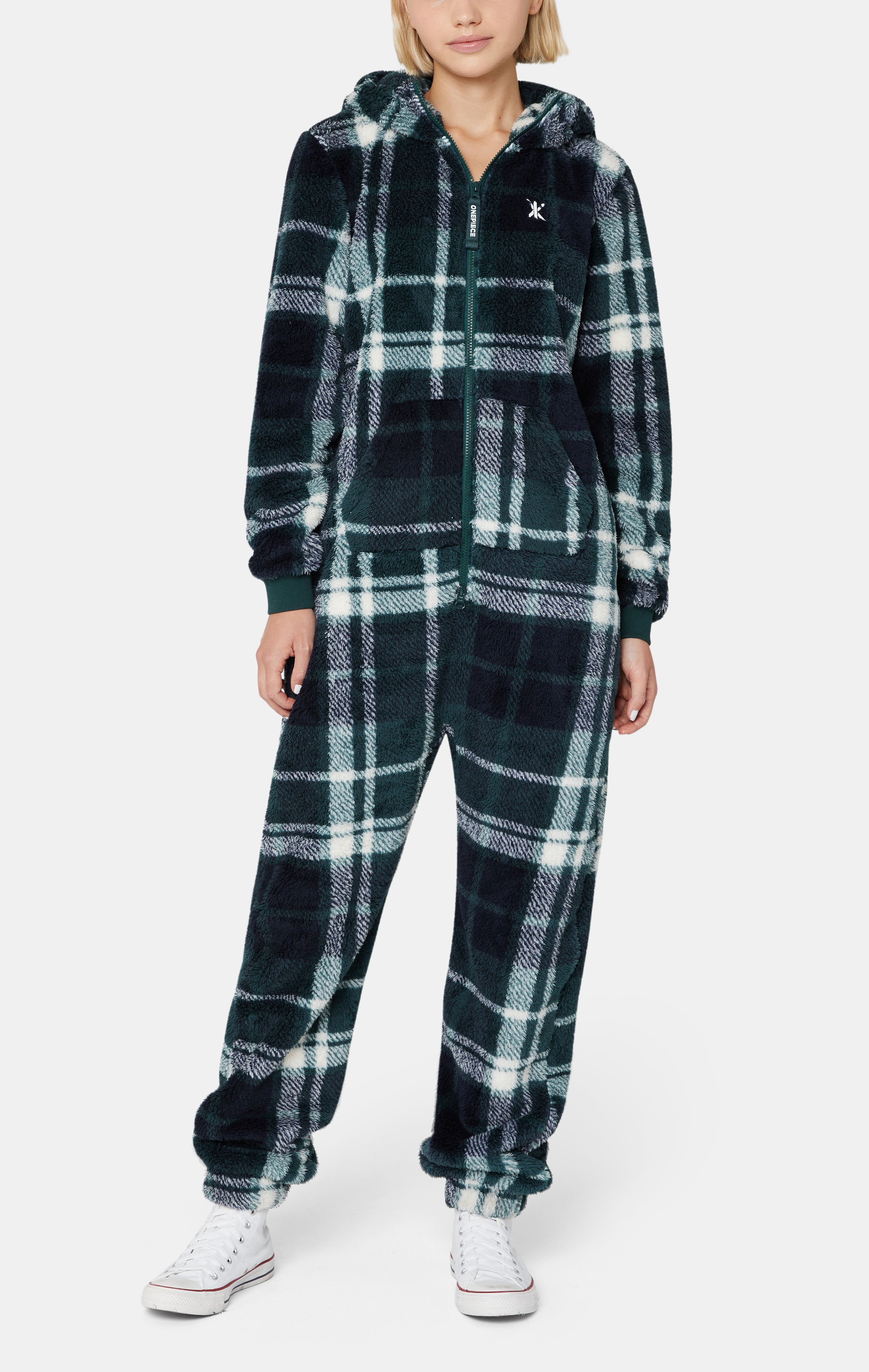 Puppy Jumpsuit 3.0 Green Check