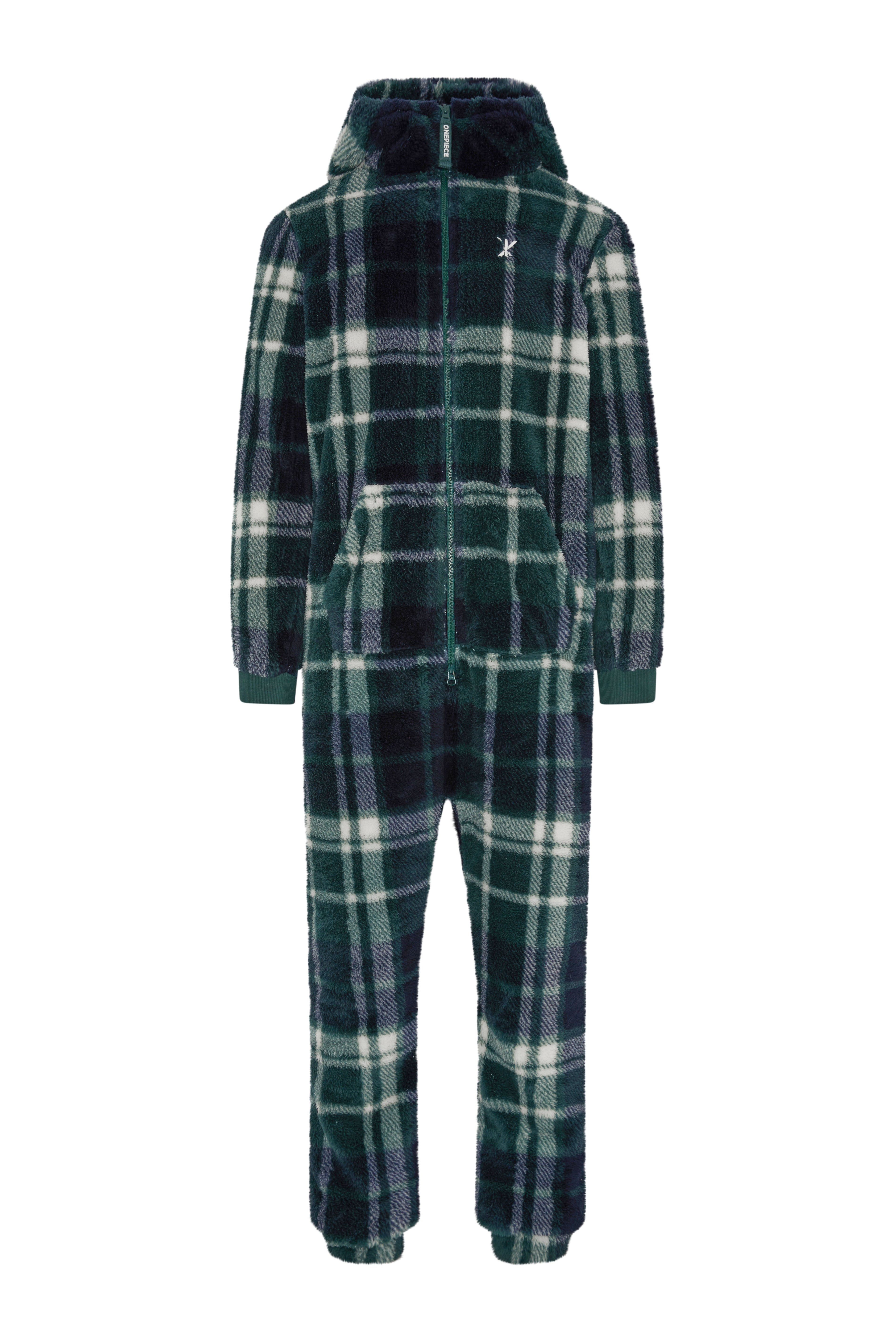Puppy Jumpsuit 3.0 Green Check