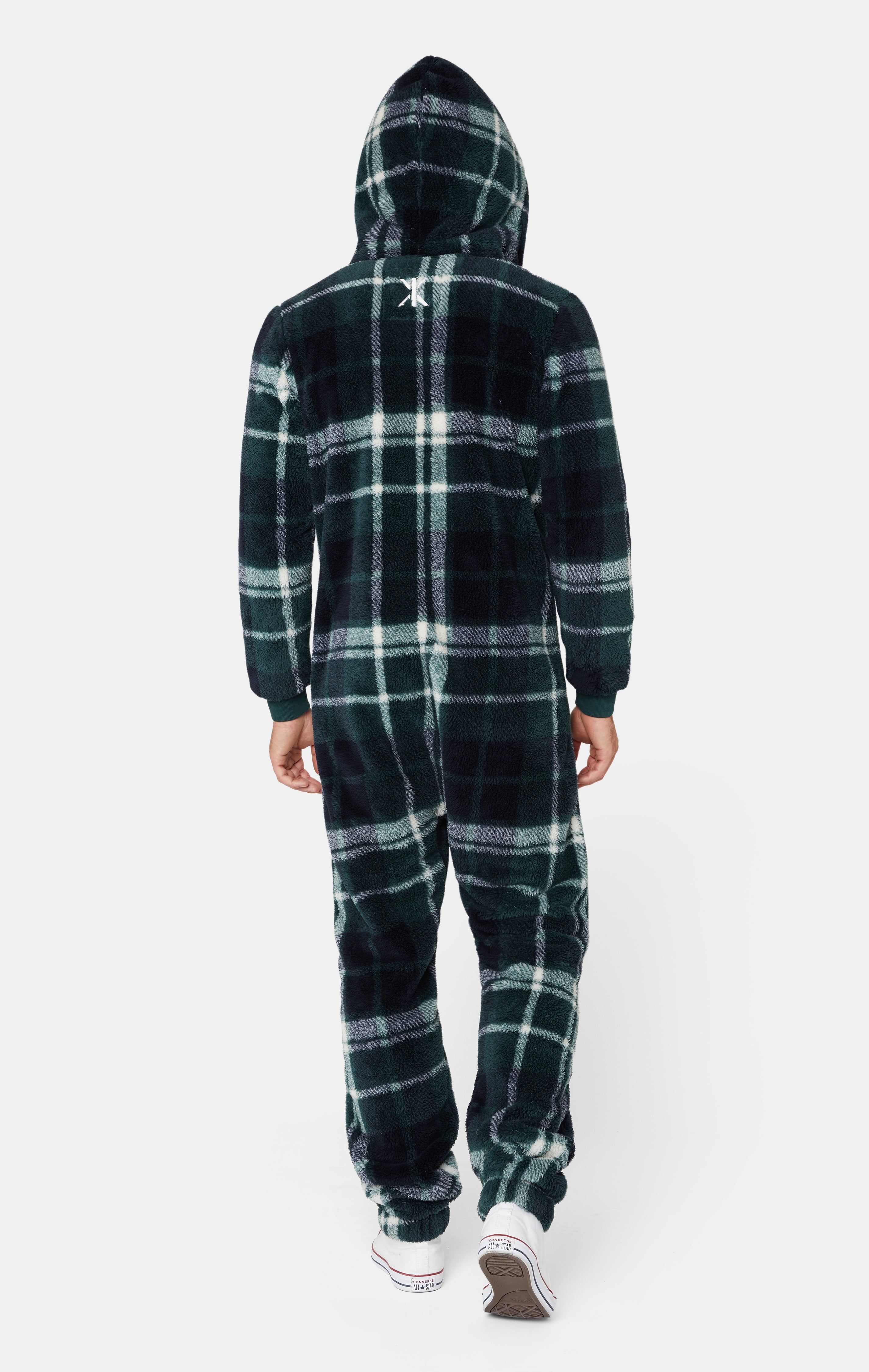 Puppy Jumpsuit 3.0 Green Check