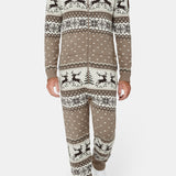 Holidays Are Coming Jumpsuit Brown