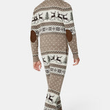 Holidays Are Coming Jumpsuit Brown