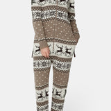 Holidays Are Coming Jumpsuit Brown
