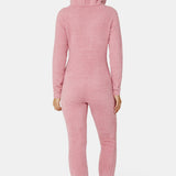 Chenille Jumpsuit Pink