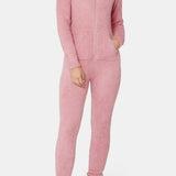 Chenille Jumpsuit Pink