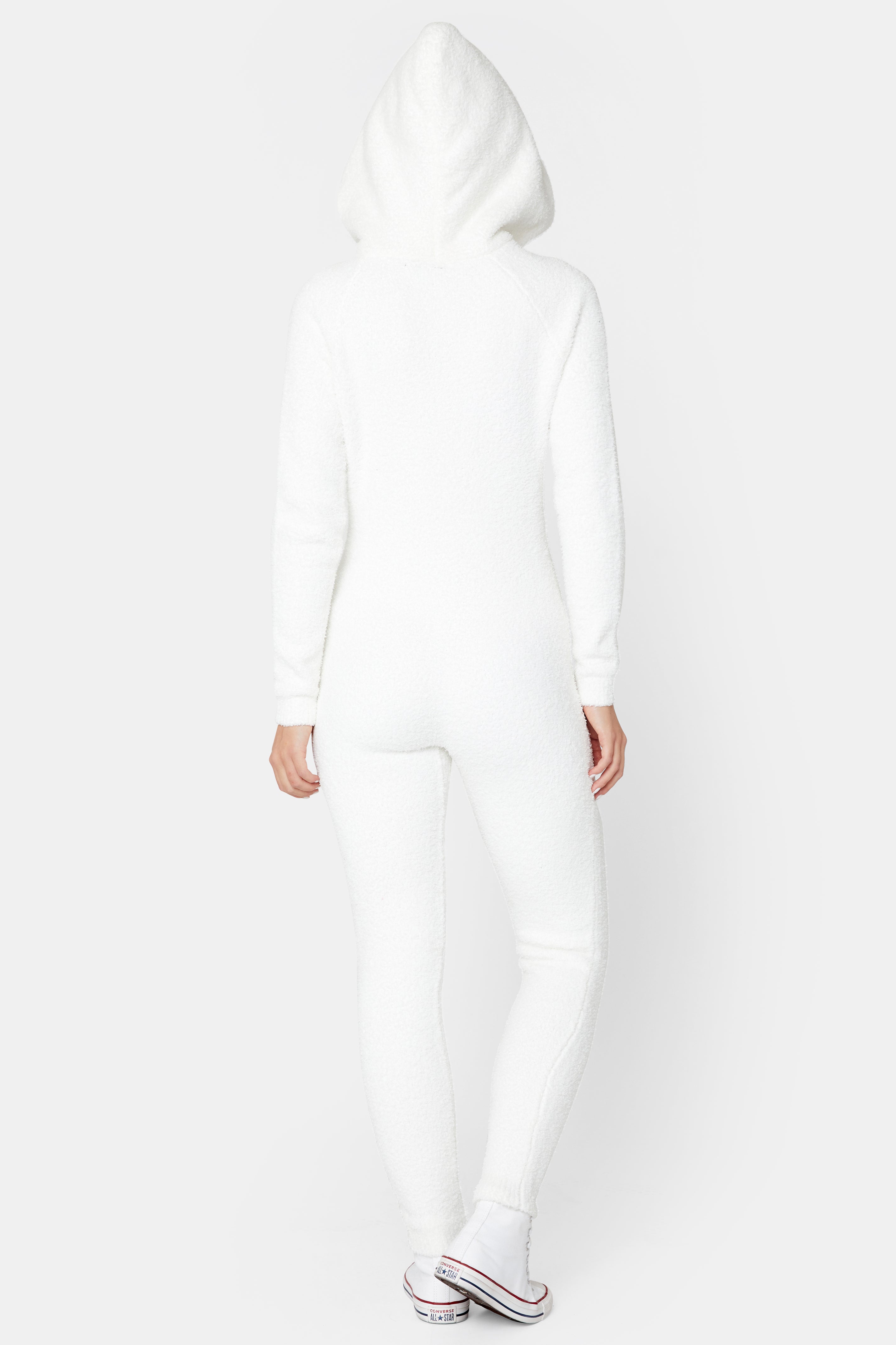 Chenille Jumpsuit Off White