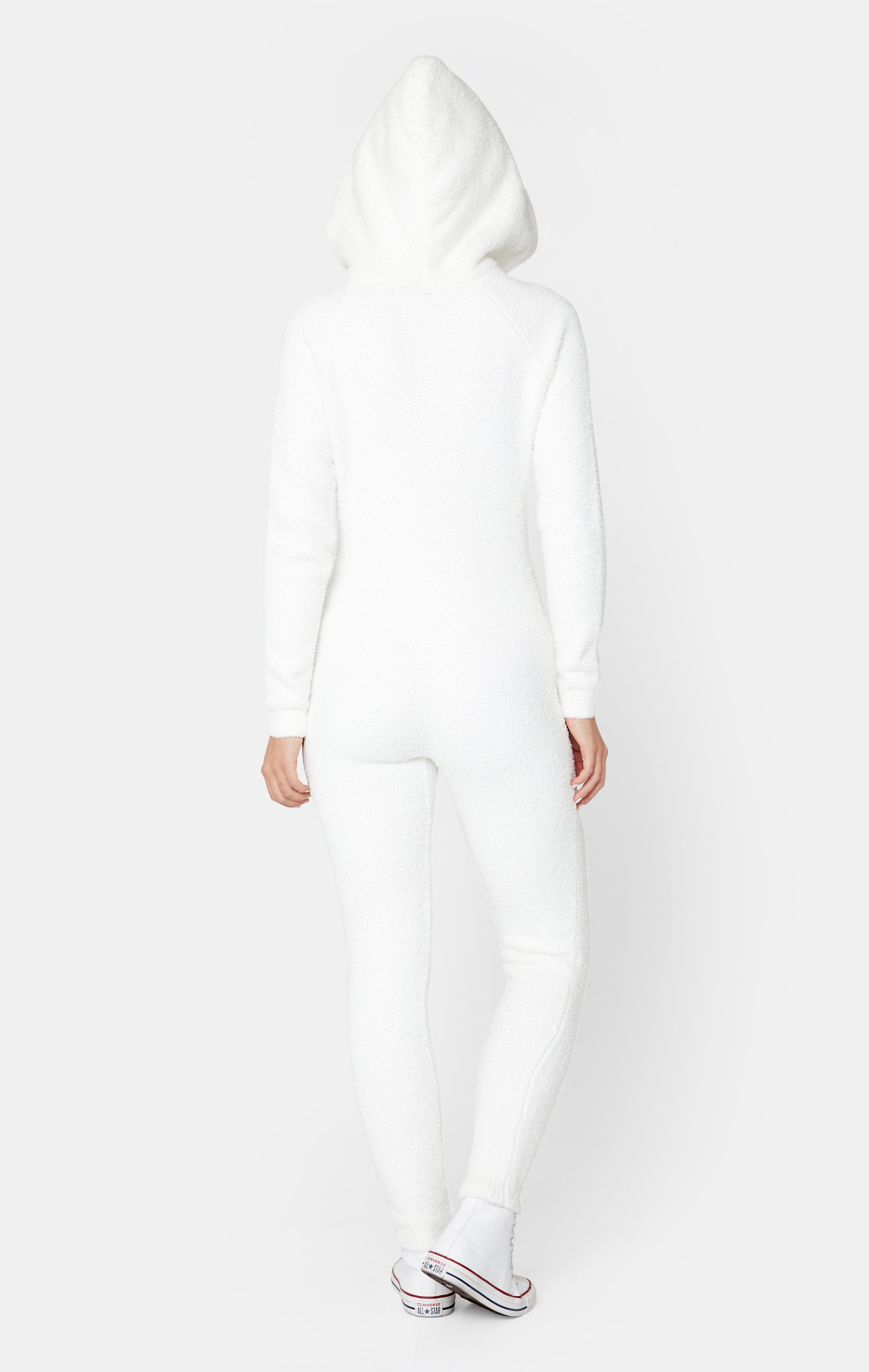 Chenille Jumpsuit Off White