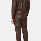 Biker Jumpsuit Brown