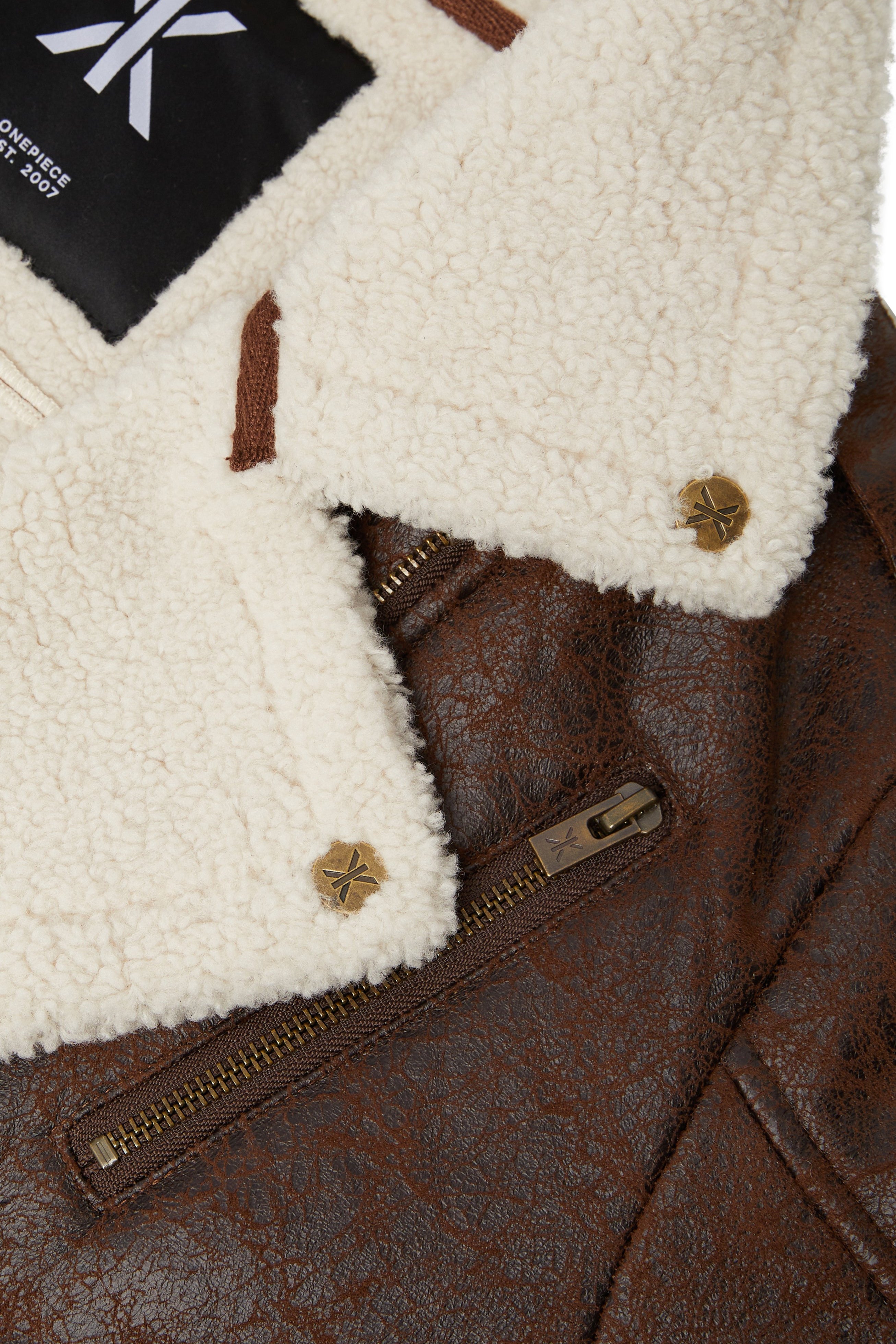 Biker Jumpsuit Brown