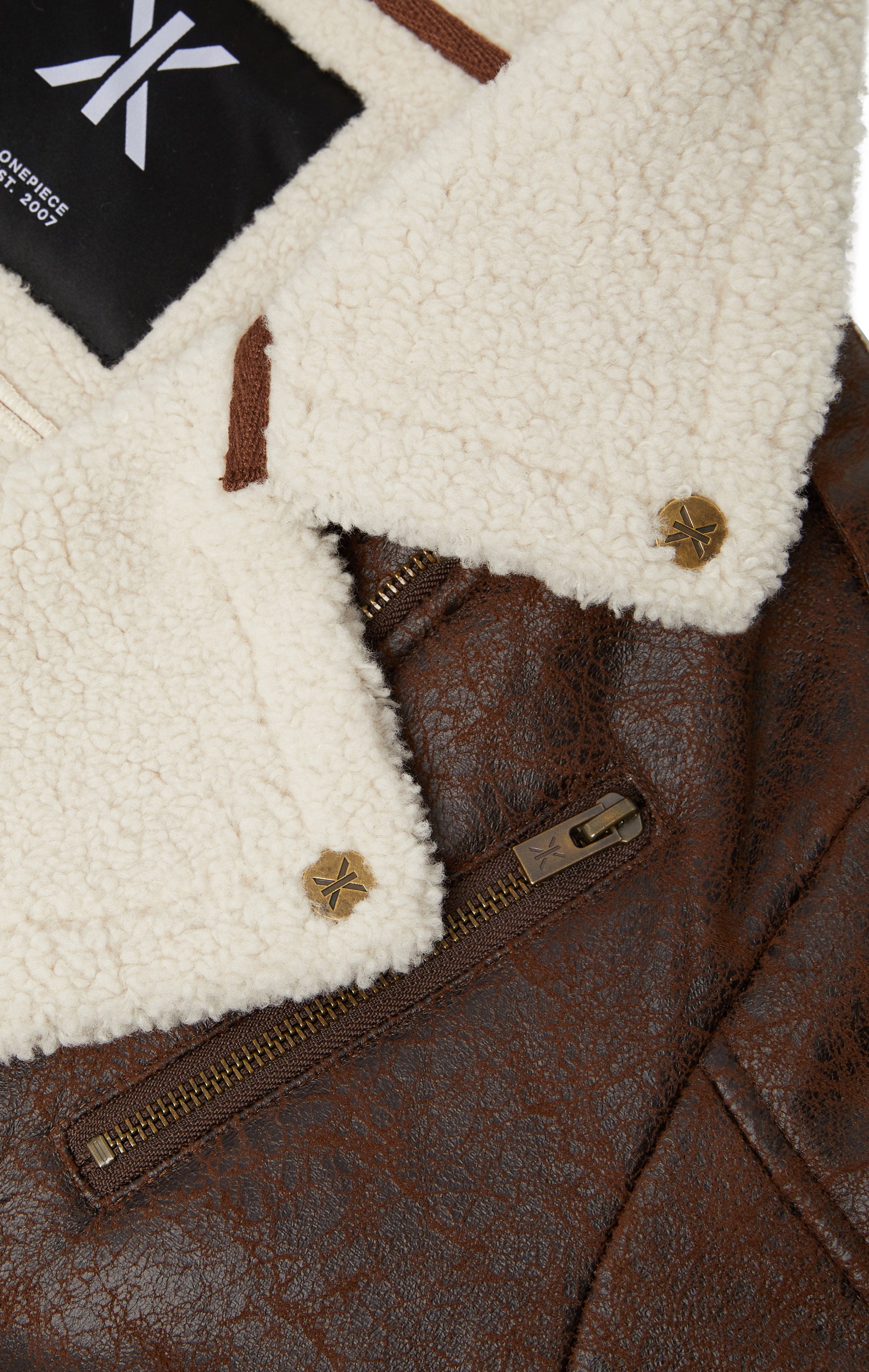 Biker Jumpsuit Brown
