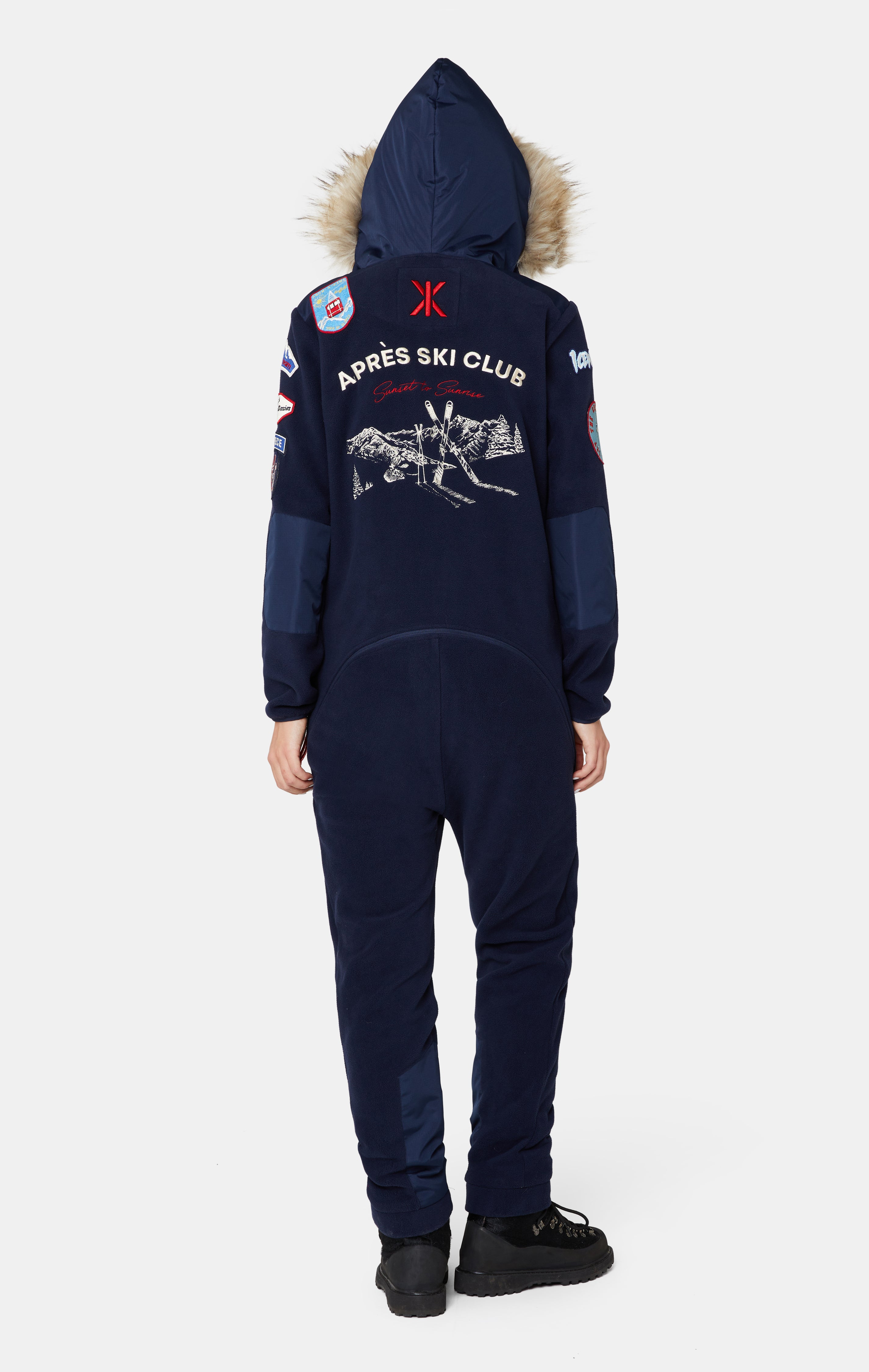 Mountain Patch Jumpsuit Navy